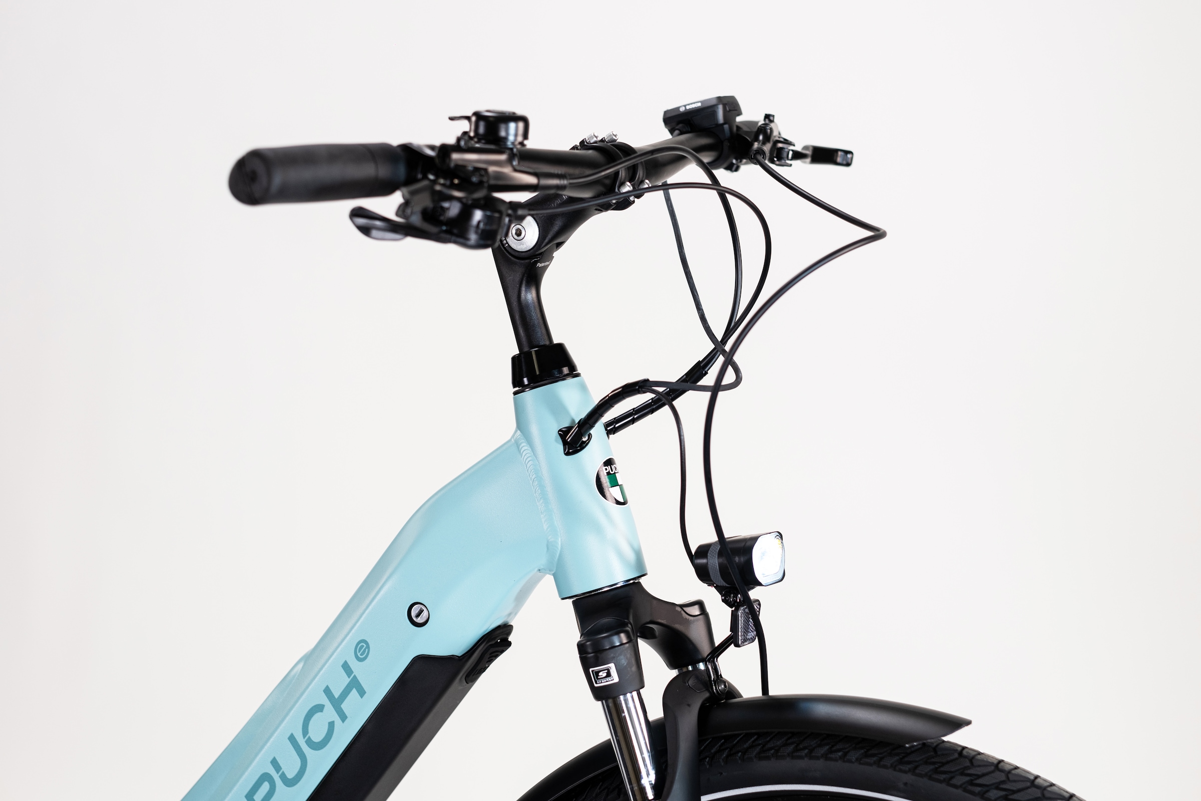PUCH »PUCH C5.3 ALIVIO / BOSCH 500 Wh 28" grün 9-Gänge« 9 Gang Shimano Alivio RDM3100 Schaltwerk Kettenschaltung Mittelmotor 250 W BOSCH PERFORMANCE LINE 36 V/250 W, Mittelmotor