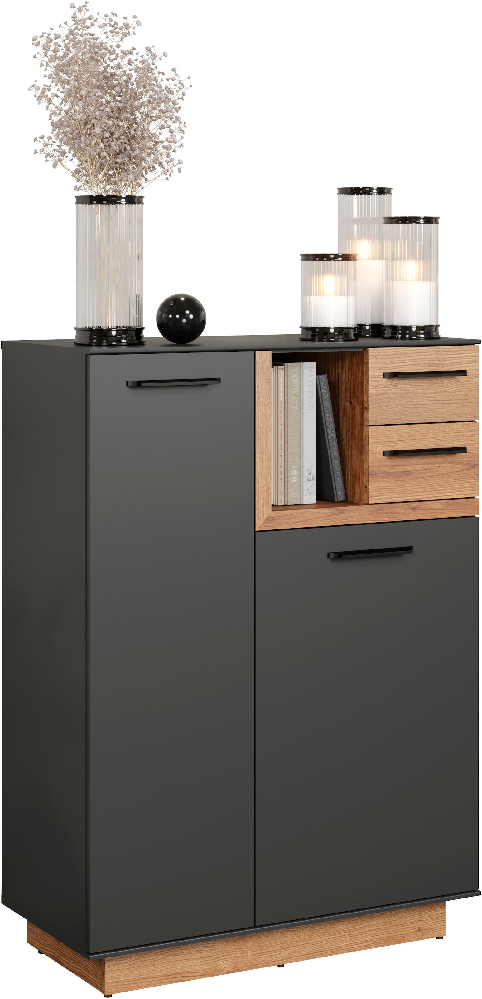 INOSIGN Kommode »Premont«, (1 St.), Maße B/H/T ca.: 80/113/40 cm, Soft-Close, Garderoben/Schuhschrank