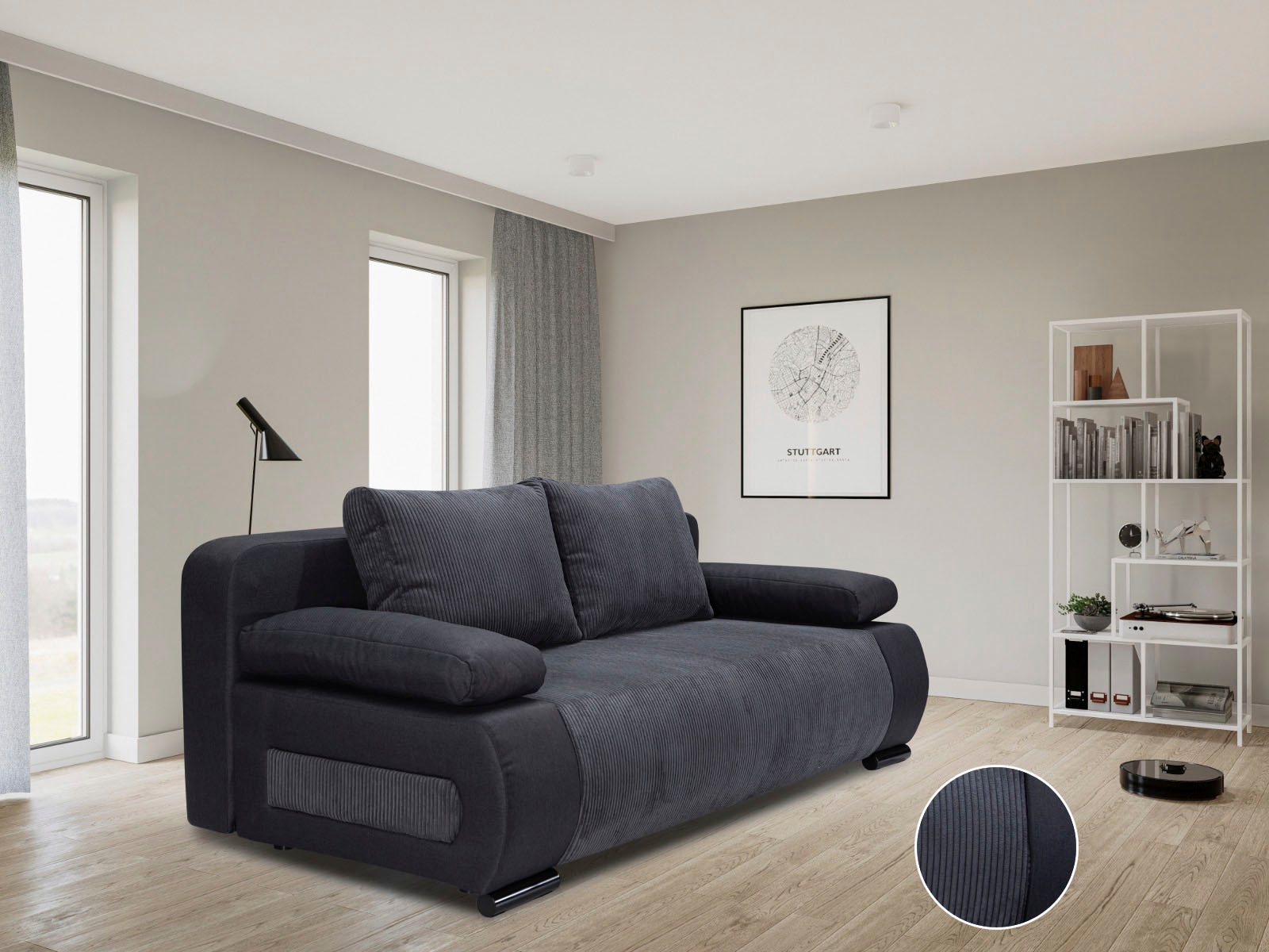 COLLECTION AB Schlafsofa »Moritz« mit Bettfunktion und Bettkasten, komforta günstig online kaufen