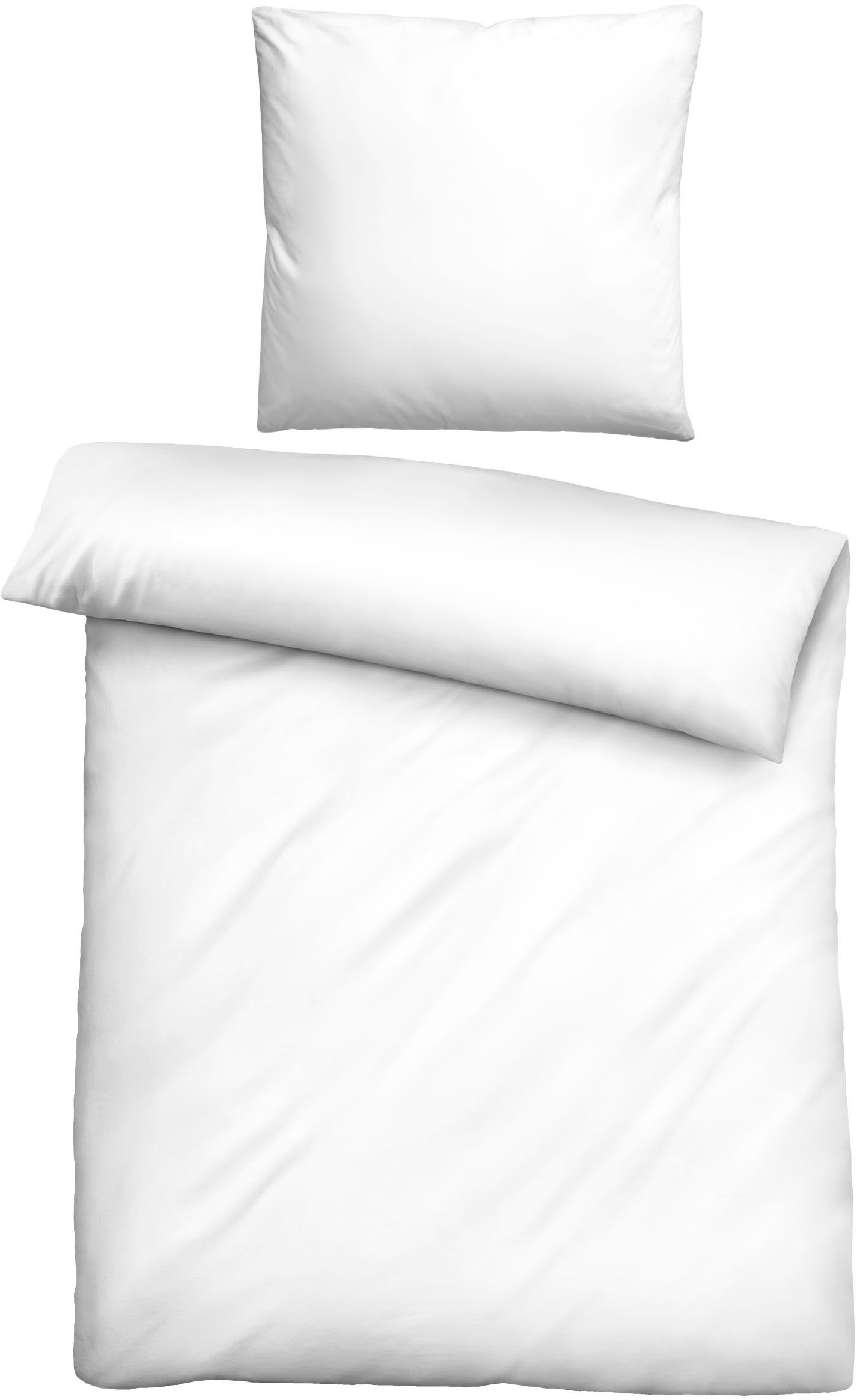 Biberna Bettwäsche »0470500« 2 Stk. tlg. natürlicher Rohstoff, schnelltrocknend, angenehm weich, atmungsaktiv
