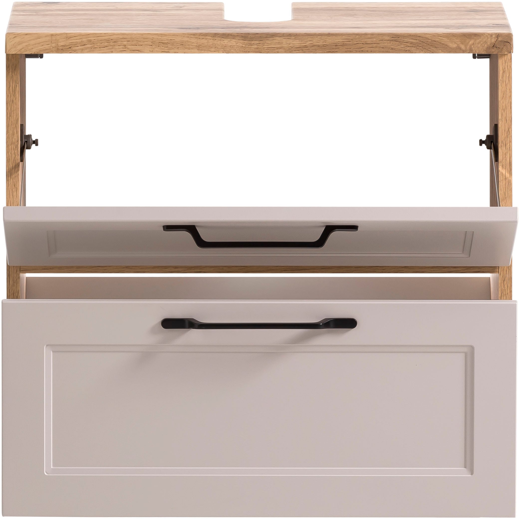 welltime Waschbeckenunterschrank »Lana«, Badmöbel, 2 Schubladen, 60 cm breit