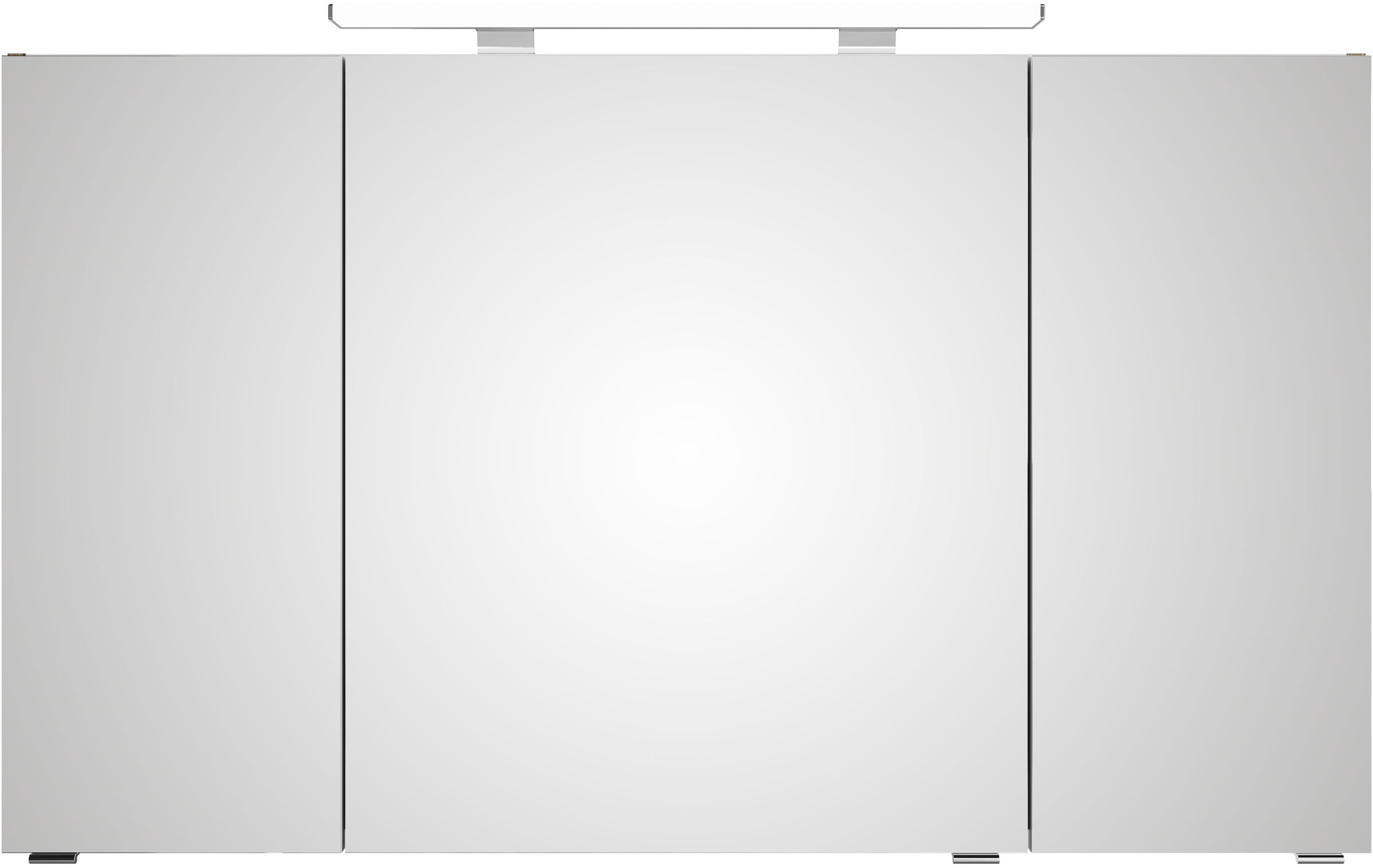Saphir Badmöbel-Set »Serie 4010 4-teilig Keramik-Waschtisch mit LED-Spiegelschrank«, (Set), Badezimmer Set mit Unterschrank, Hängeschrank, inkl. Türdämpfer