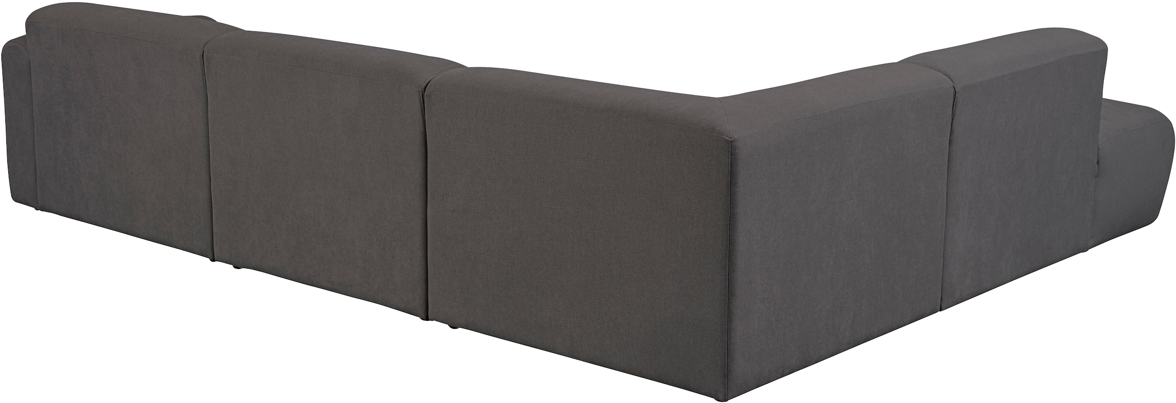 andas Ecksofa »Myrland«, Breite 241 cm, Chenille, Easy Clean Stoff, mit Kaltschaum