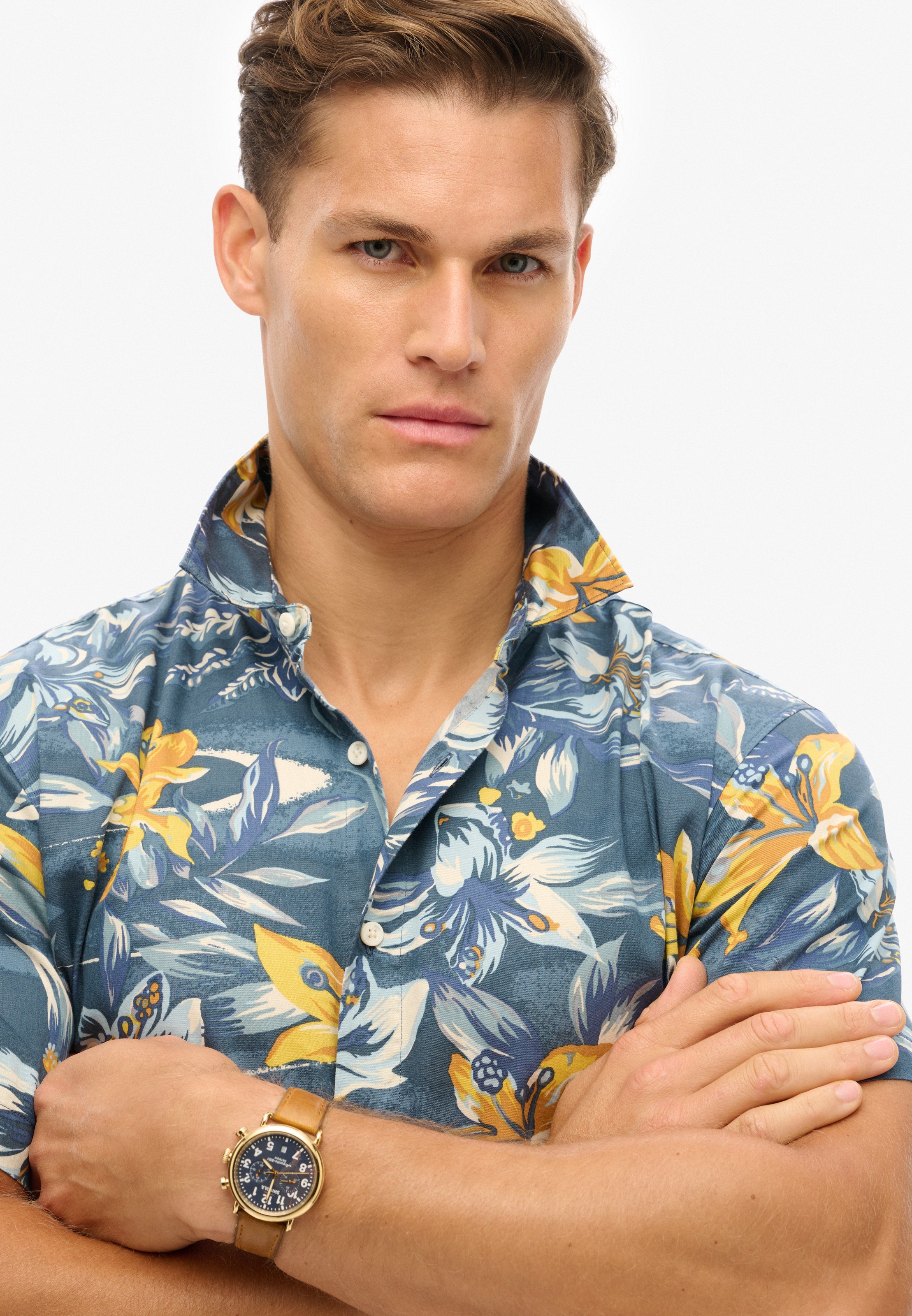 Superdry Kurzarmhemd »HAWAIIAN PRINT SHIRT«