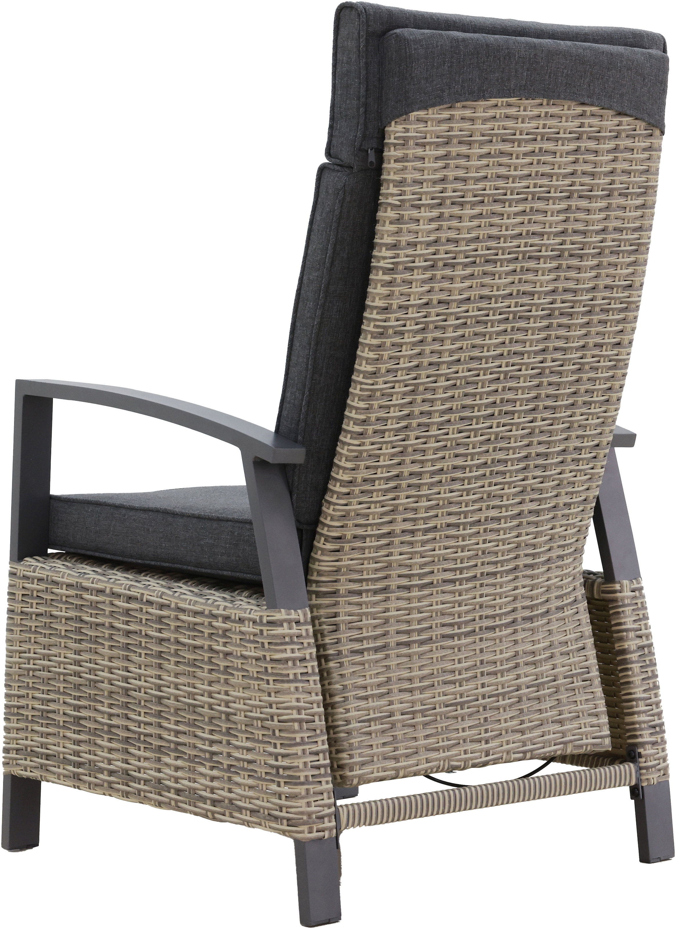 KONIFERA Garten-Essgruppe »New Monaco« Set, 6x Sessel, 6x Auflagen, 1x Tisch, 13 tlg. tlg. bestehend aus 1 Tisch, 6 Sesseln und 6 Sitzauflagen