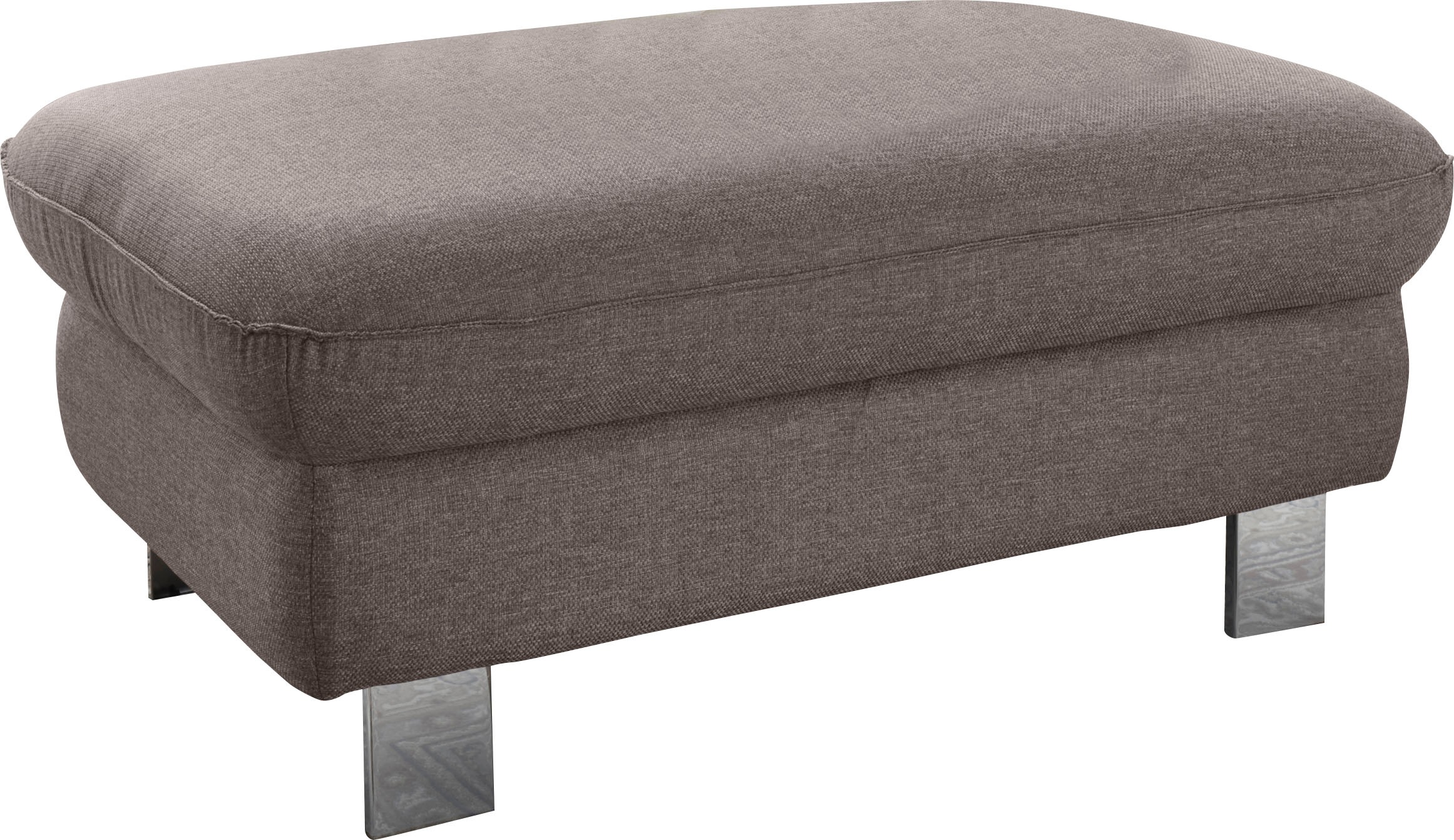 COTTA Polstergarnitur »Driver L-Form«, (Set, 2 tlg.), Set bestehend aus: Ecksofa mit Kopfteilverstellung & Hocker