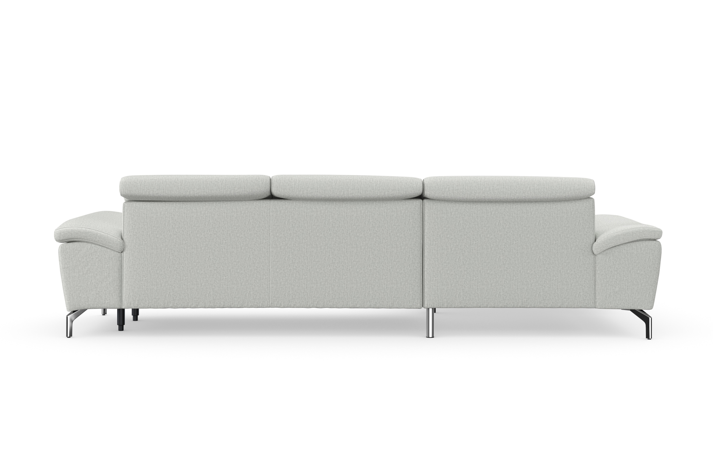 sit&more Ecksofa »Cool L-Form«, wahlweise mit Kopfteilverstellung und Vorziehsitz, motorisch