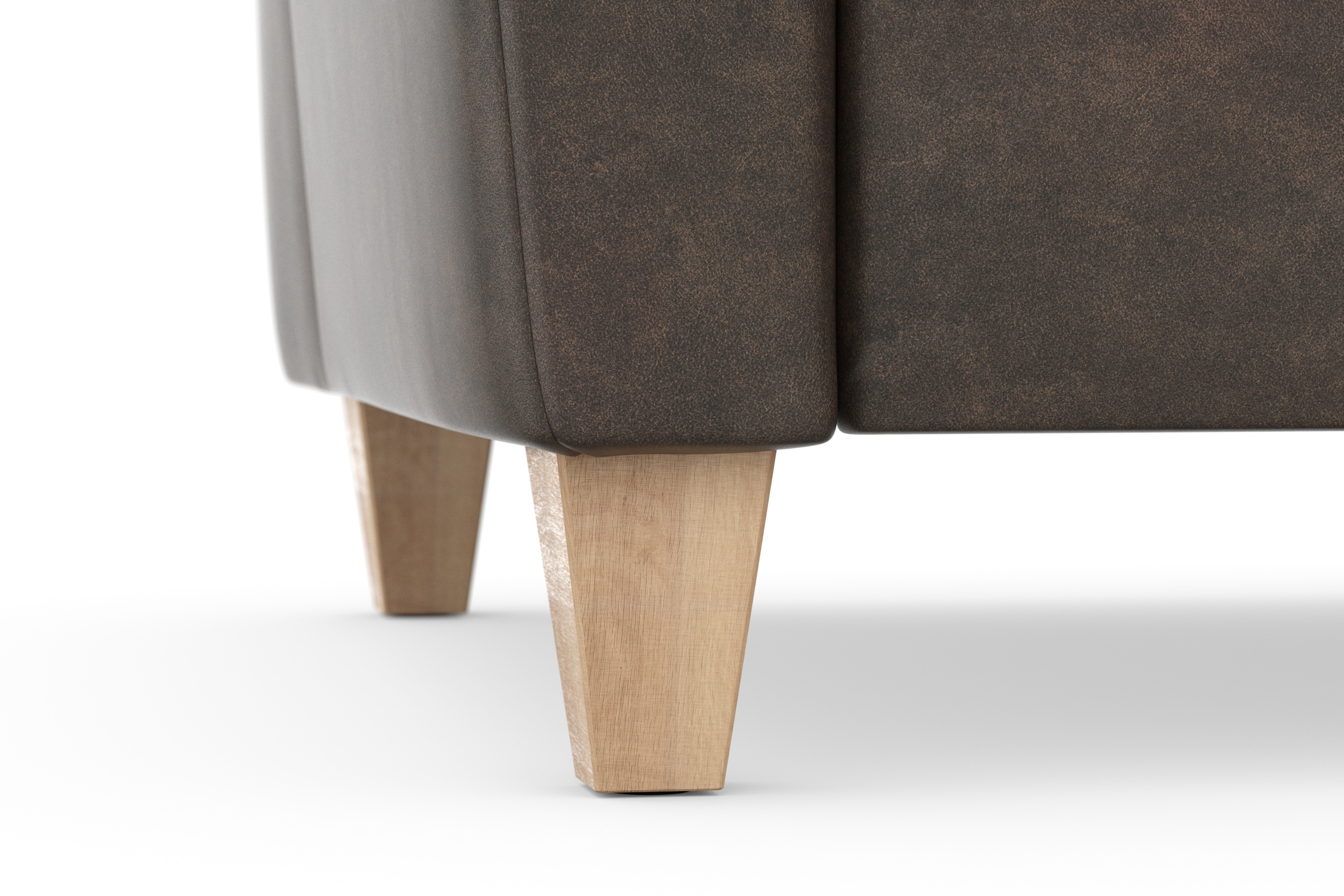 sit&more Ecksofa »Farö L-Form«, inklusive Federkern, wahlweise mit Bettfunktion und Bettkasten