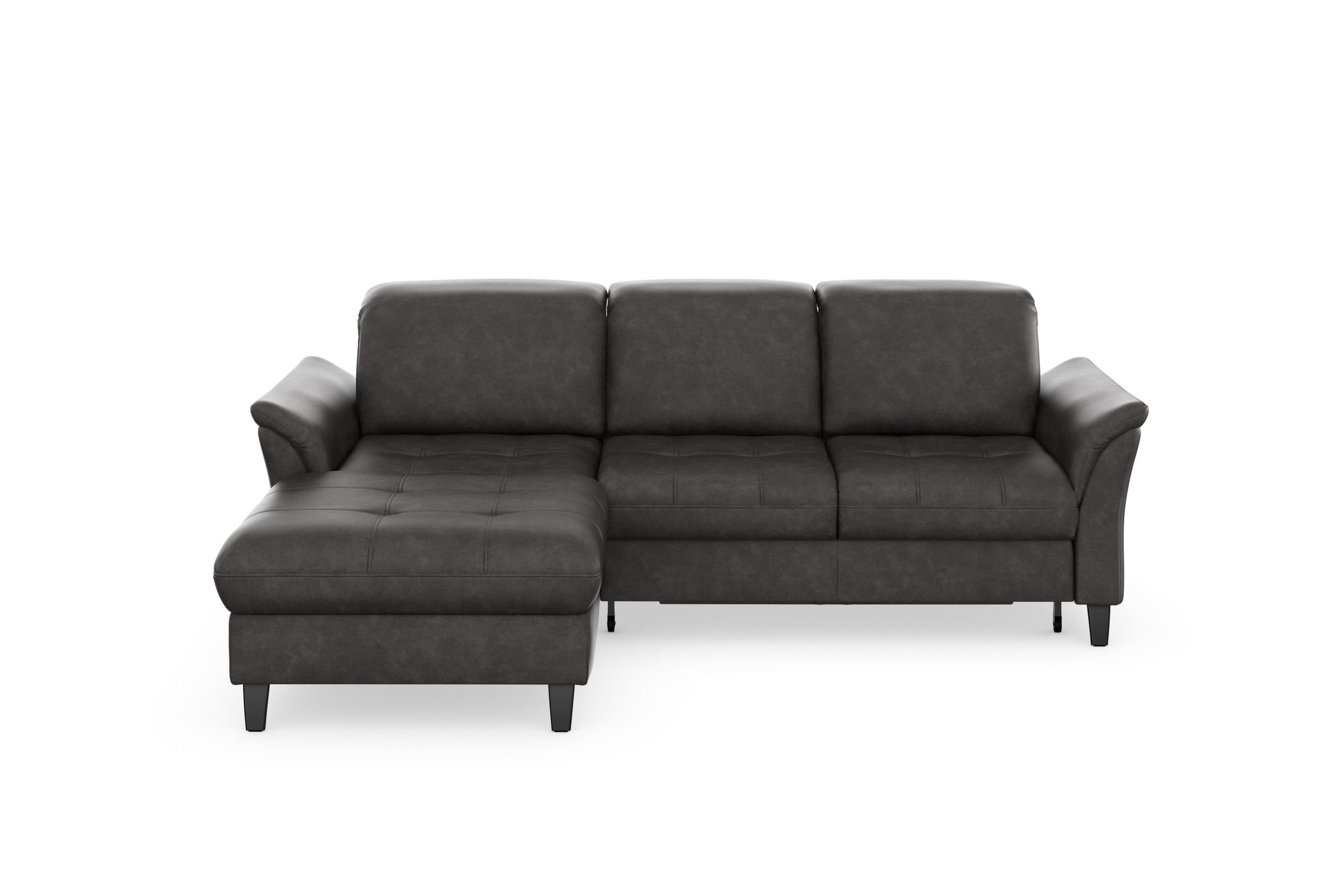 sit&more Ecksofa »Maggiore L-Form«, wahlweise mit Kopfteilverstellung, Bettfunktion und Bettkasten