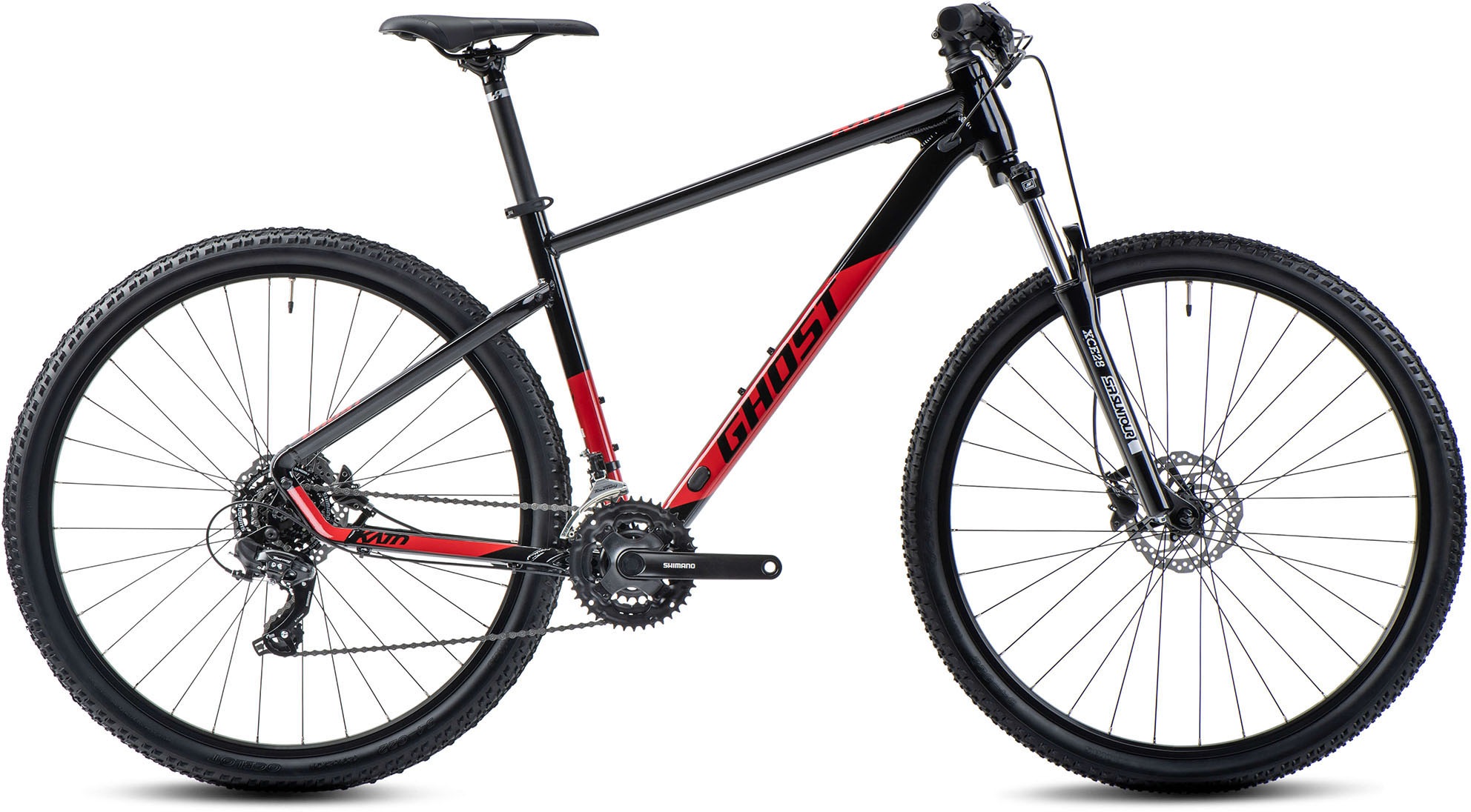Ghost Mountainbike »Kato AL«, 21 Gang, Shimano, Tourney RD-TY300 Schaltwerk, Kettenschaltung