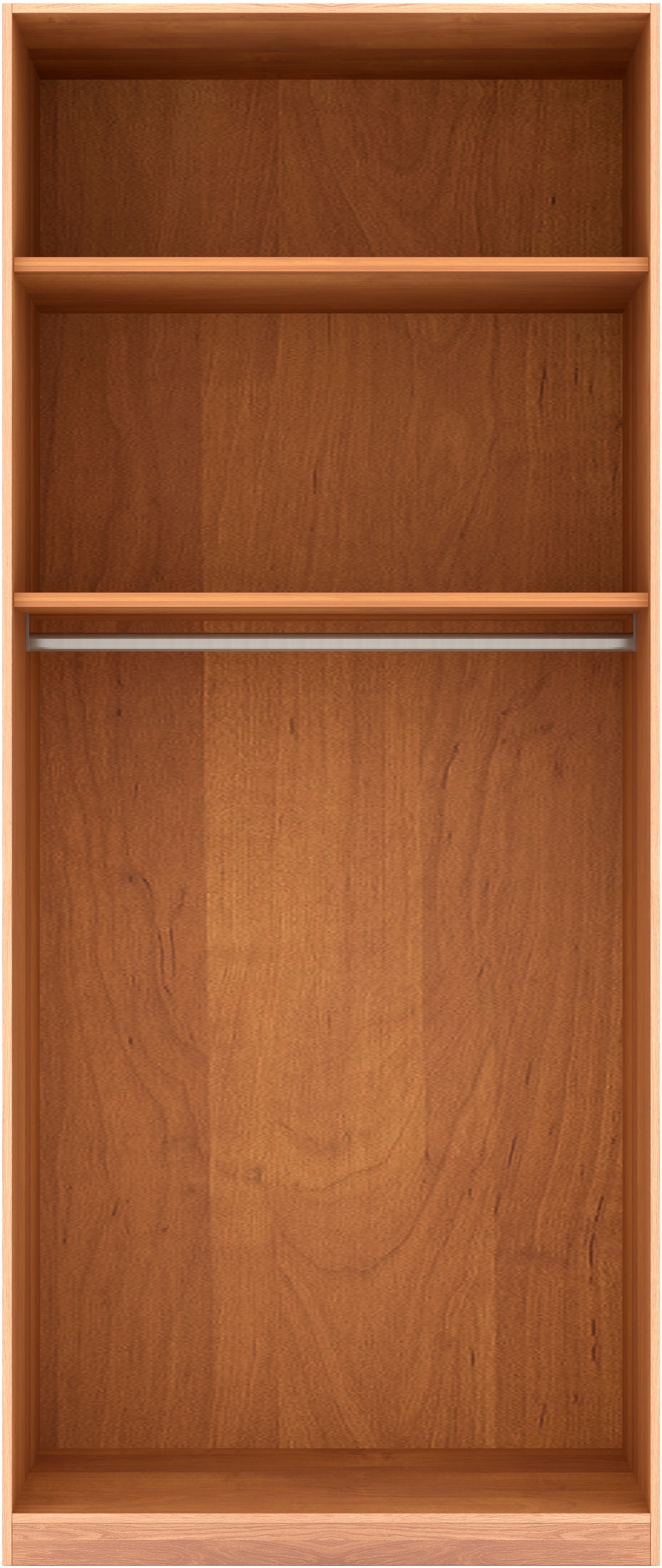 Musterring Drehtürenschrank »Sorrent, Kleiderschrank, teilmassiv Eiche«, (mit Türdämpfern, in 5 Breiten & 2 Höhen, extra Böden, MADE IN GERMANY), Türen in Eiche massiv mit Absetzung in Schiefer, verschiedene Maße