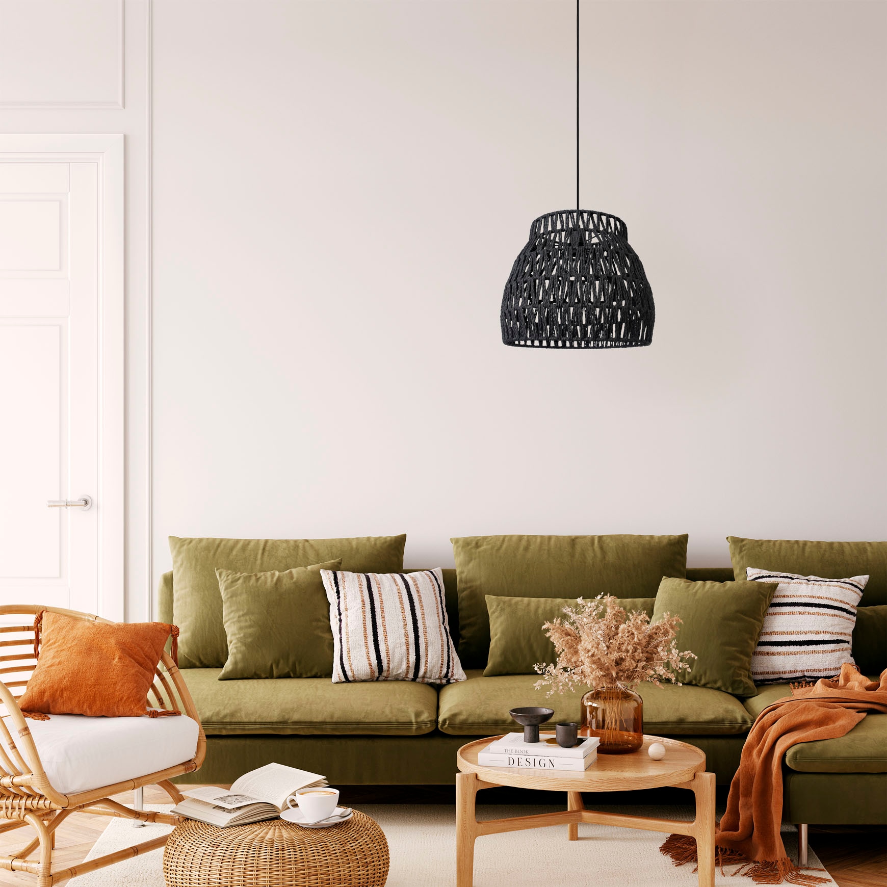 Paco Home Pendelleuchte »HUGO PD1« E27