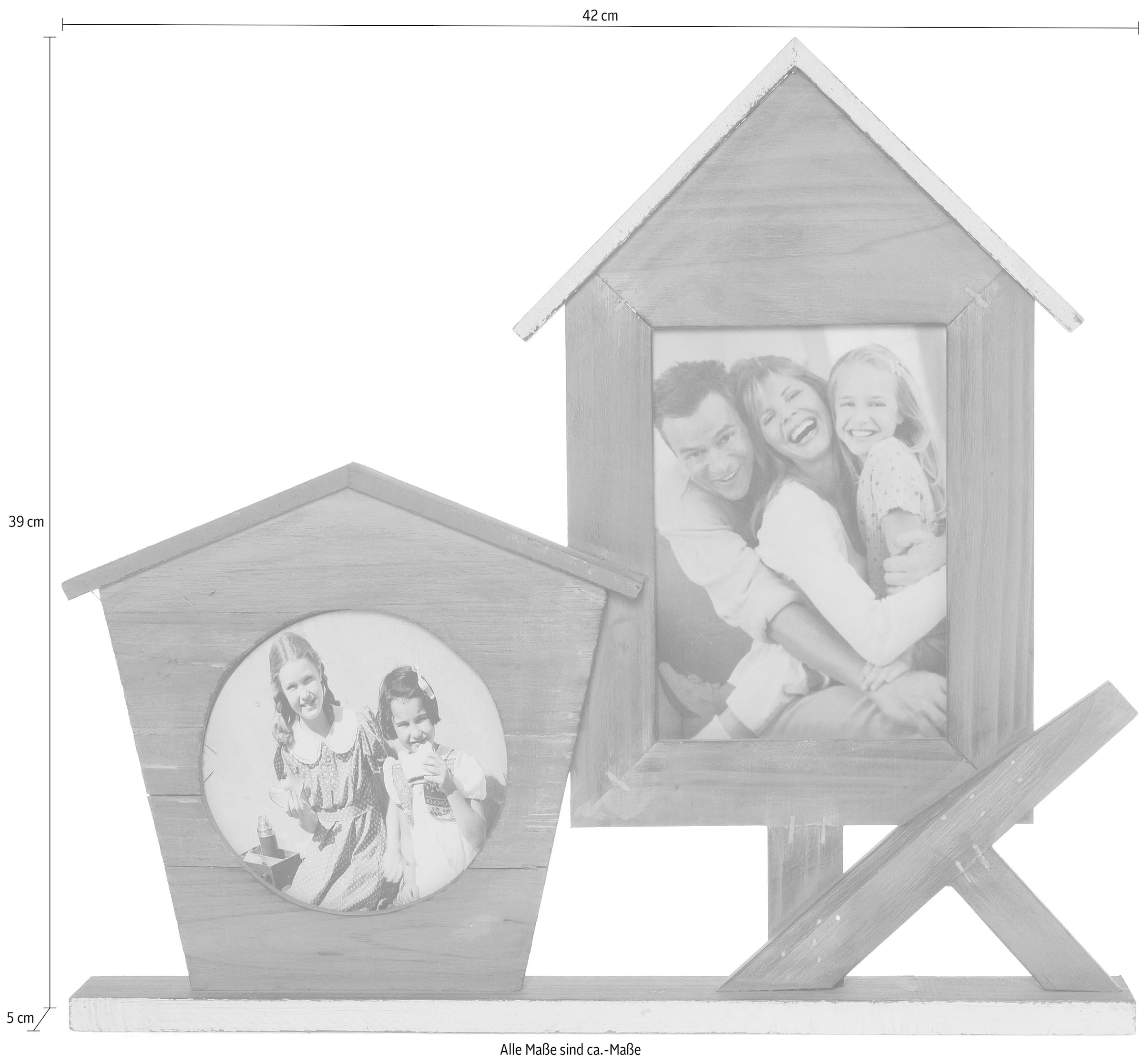 Holz Accessoires aus & Bilderrahmen Möbel »Grelie«, Fotorahmen, bestellen auf Myflair Rechnung