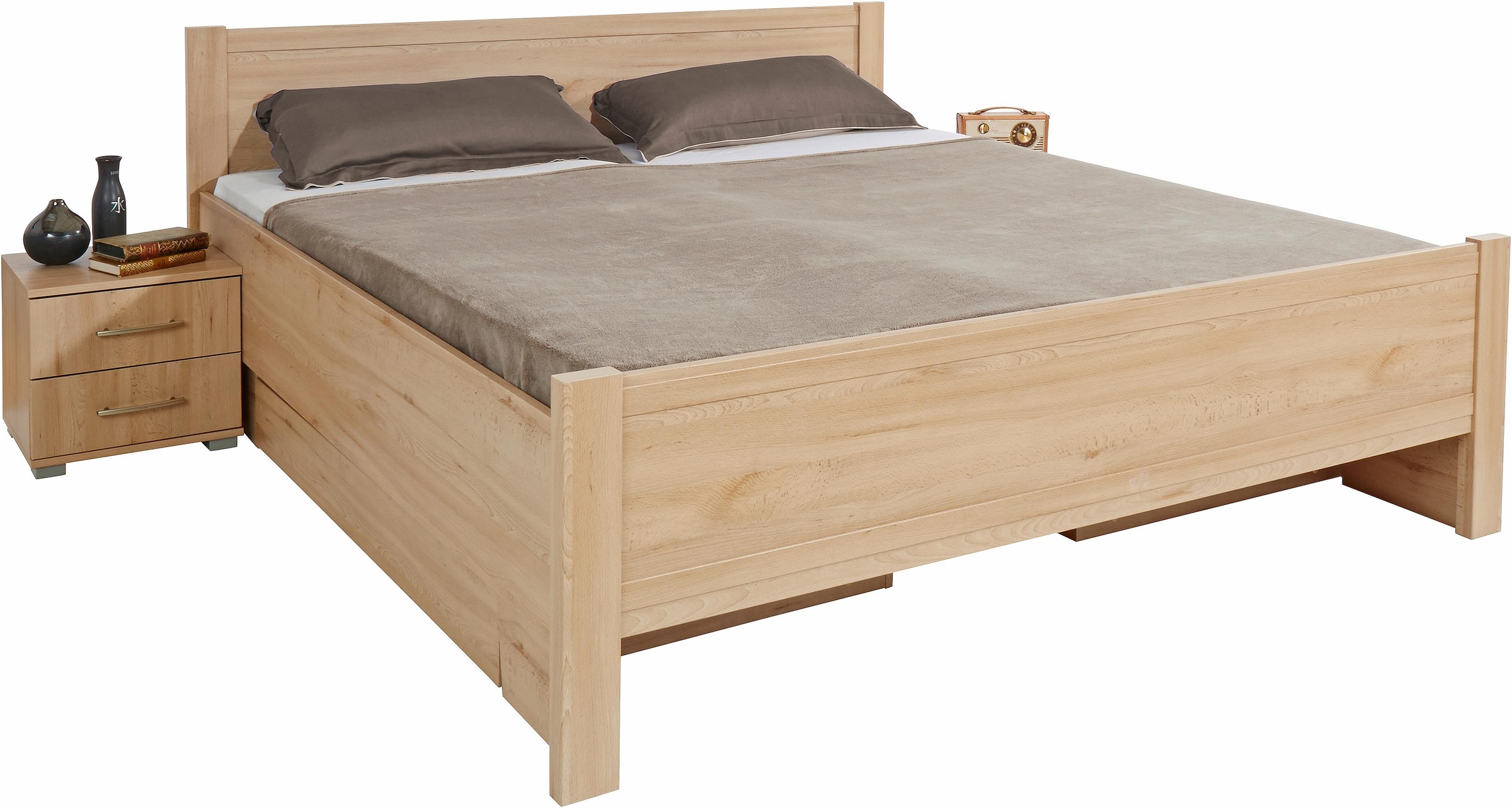 2. Bild von priess Bett »Husum Schlafzimmer Jugendzimmer Rahmenbett«, mit Komforthöhe verschiedene Ausführungen hochwertige Premium Qualität