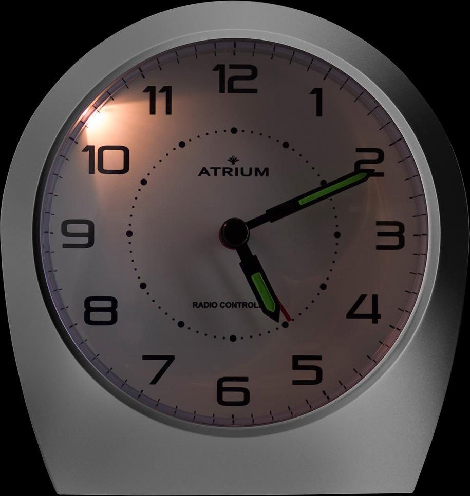 Atrium Funkwecker »A620-19«, Quarzwecker, Schlafzimmer, Snooze, Geschenkidee