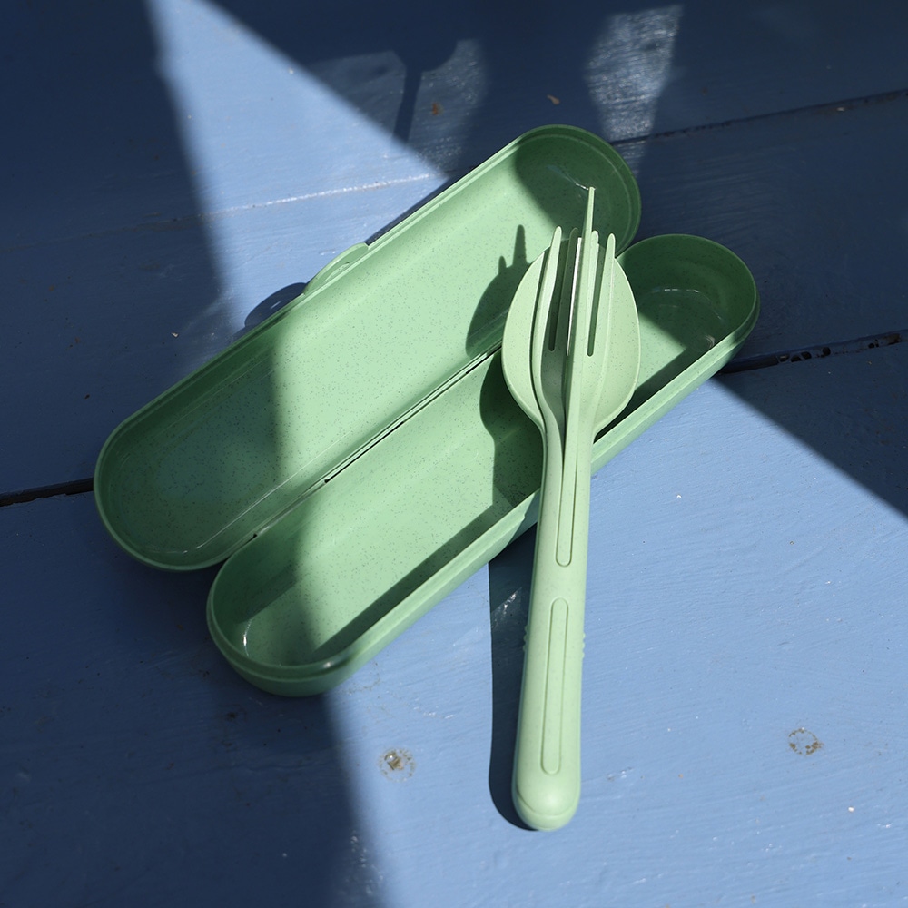 KOZIOL Besteck-Set »KLIKK READY Besteck Etui + Besteckset«