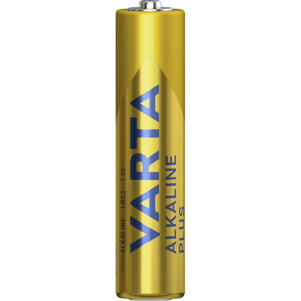 VARTA Batterie »Alkaline Plus AAA Batterien, 100er Pack«, LR03, (Packung, 100 St.)