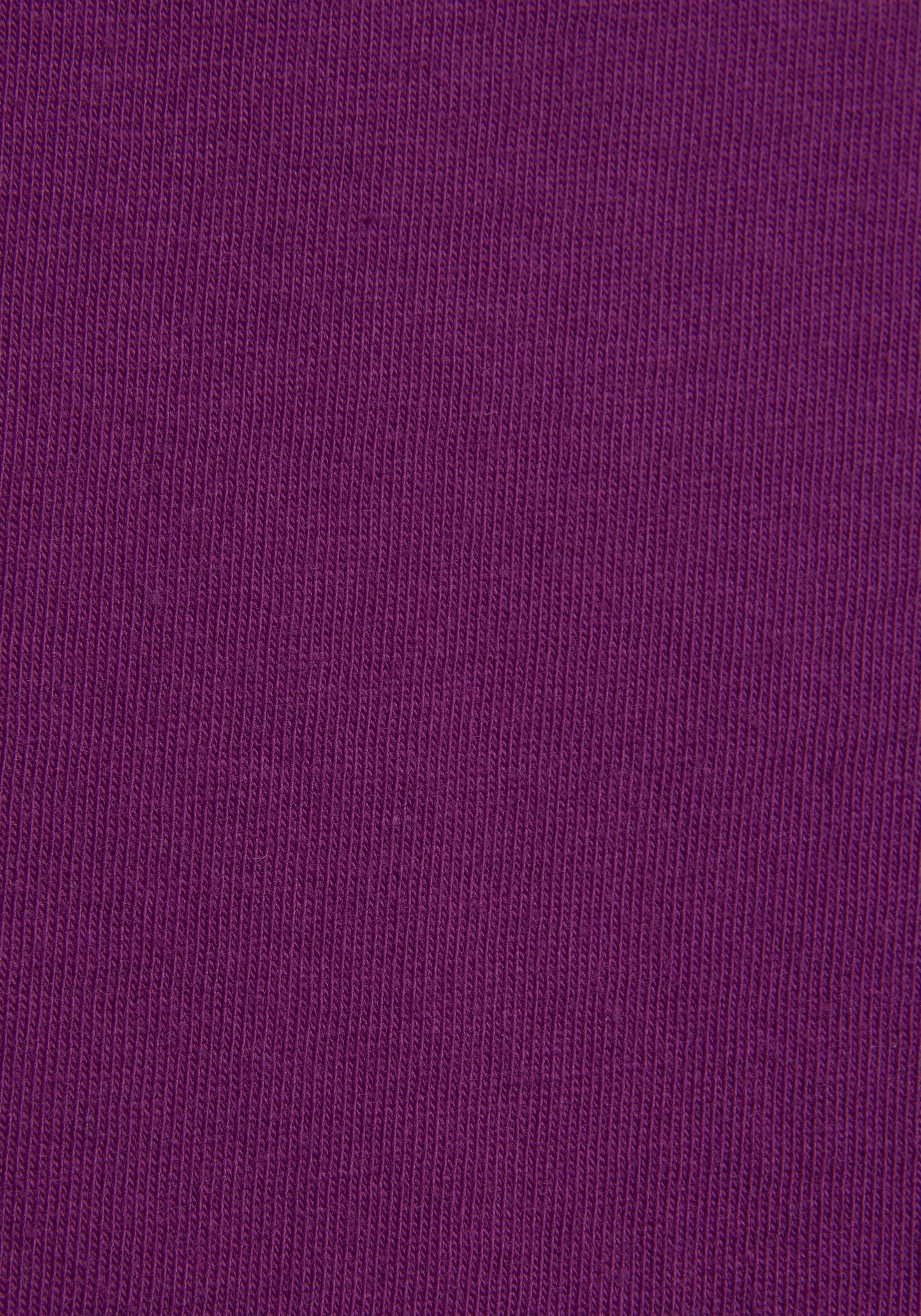 LASCANA Sleepshirt, mit Wellensaum