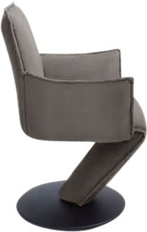K+W Komfort & Wohnen Drehstuhl »Drive«, Leder CLOUD, Sessel mit federnder S günstig online kaufen