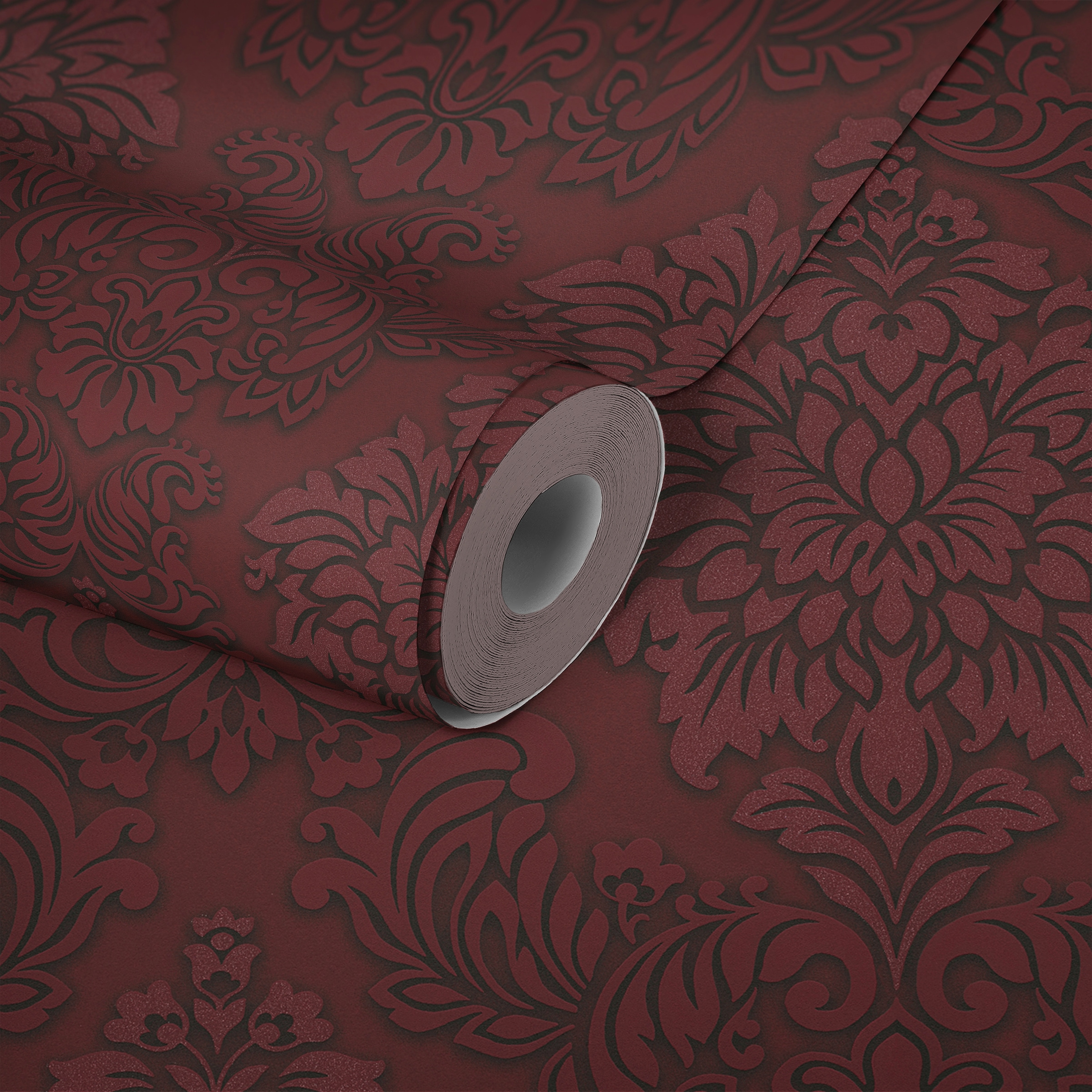 living walls Vliestapete »Metropolitan Stories Lizzy London«, Barock-ornamental-gemustert, Ornament Tapete Barock Metallic Tapeten Wohnzimmer Schlafzimmer Küche