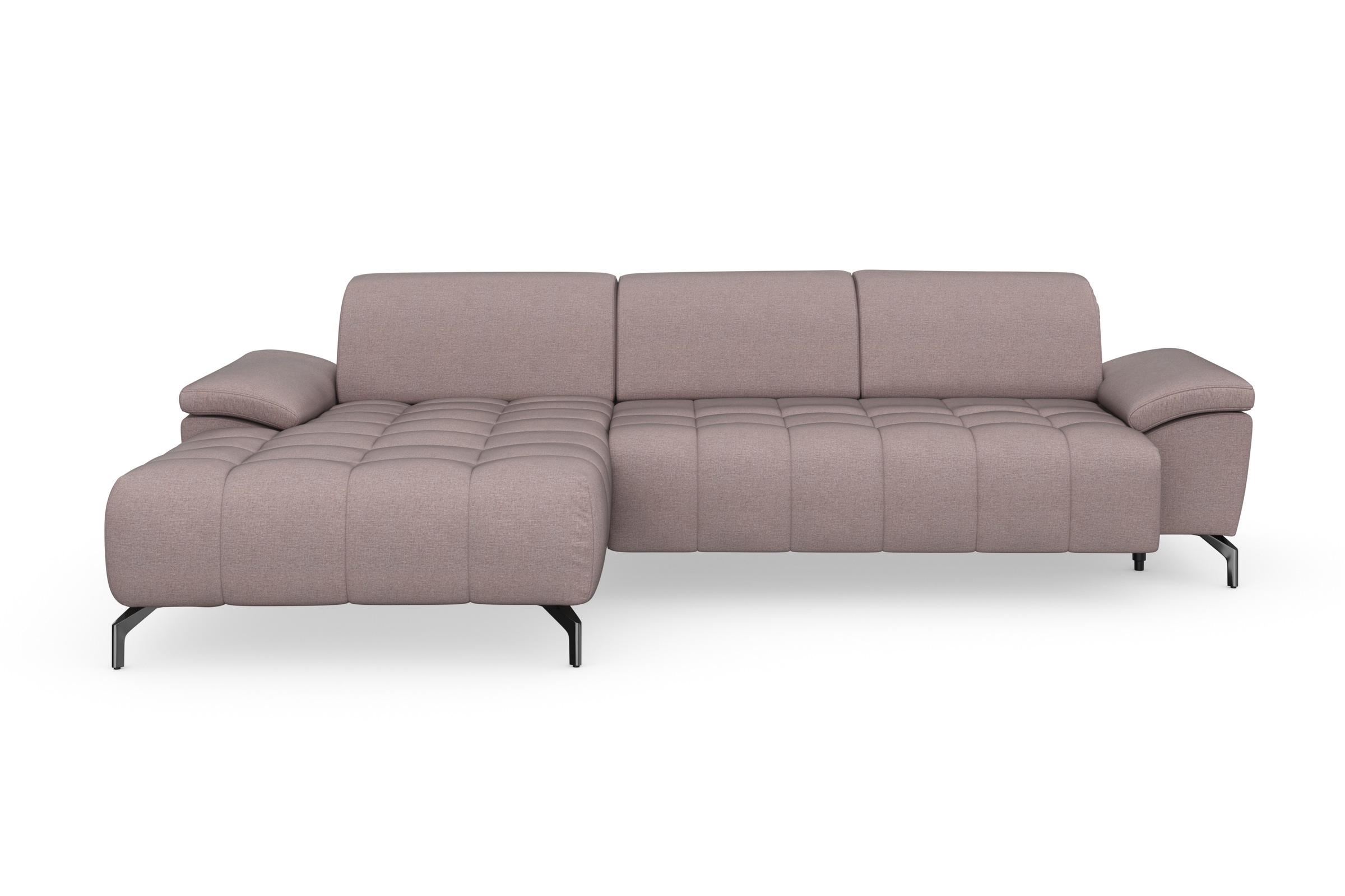 sit&more Ecksofa »Cool L-Form«, wahlweise mit Kopfteilverstellung und Vorzi günstig online kaufen