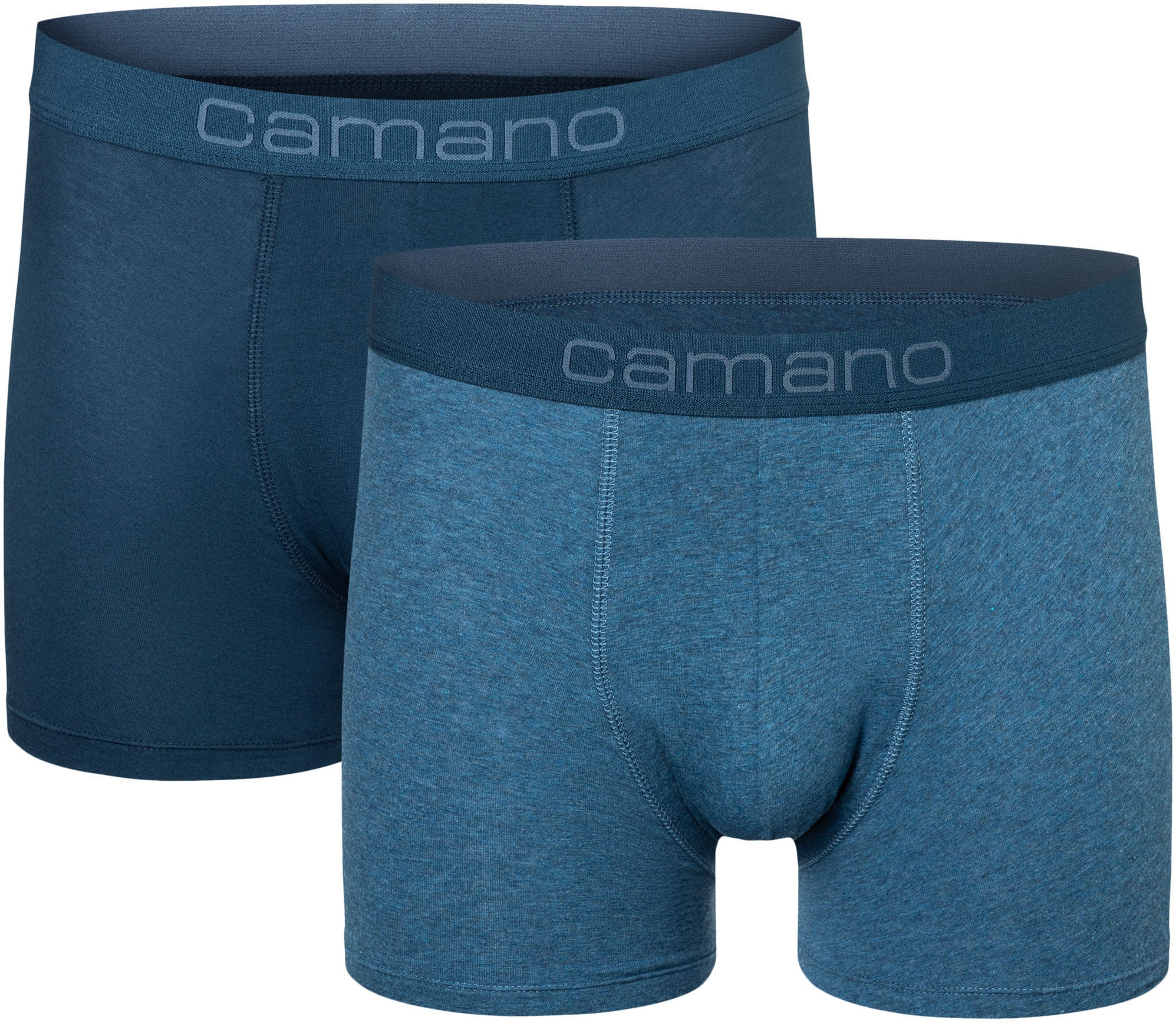 Camano Boxershorts »comfort«, (6er Pack), mit Stretch-Logobund