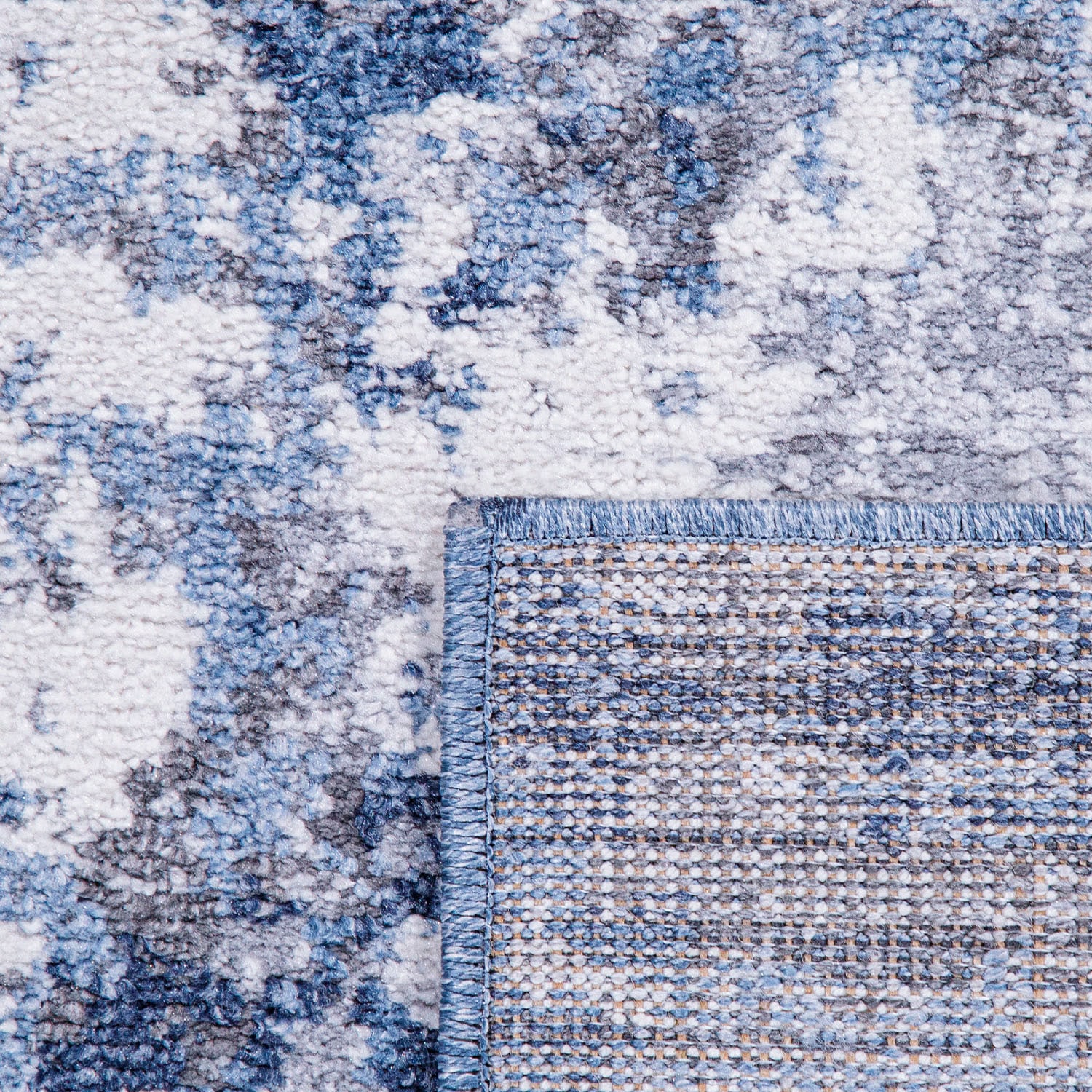 Paco Home Teppich »Catania 841«, rechteckig, 13 mm Höhe, Kurzflor, modernes Design, ideal im Wohnzimmer & Schlafzimmer