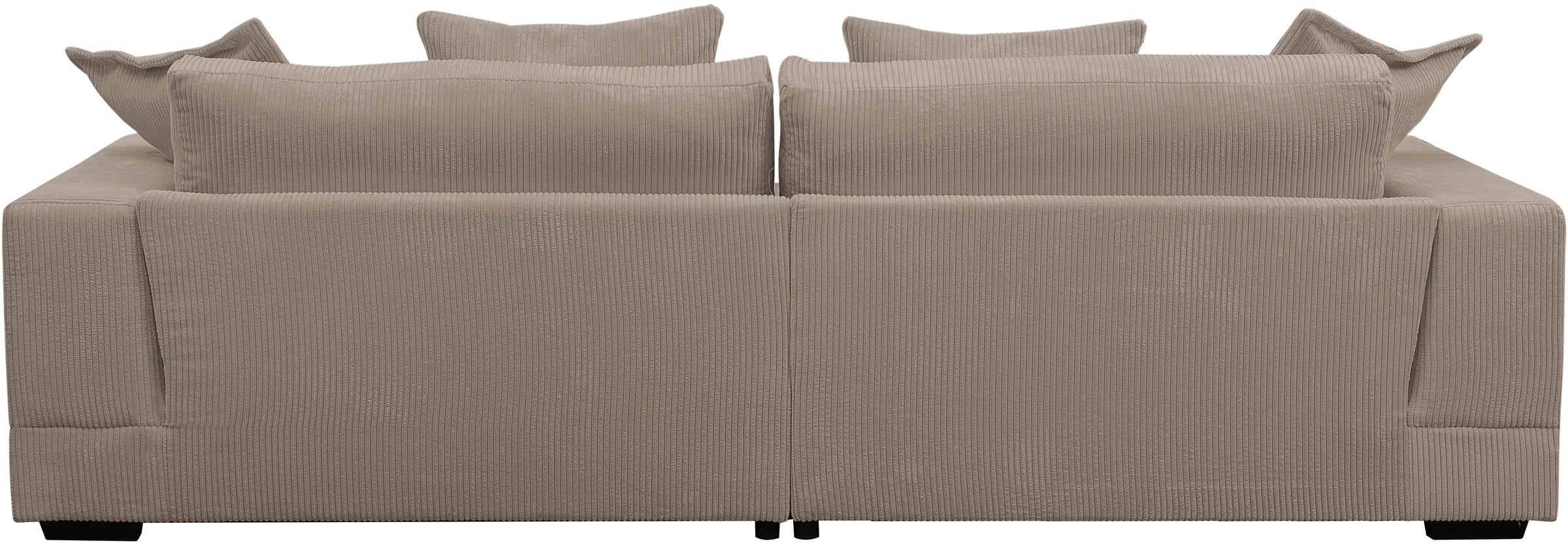 WERK2 Ecksofa »Eldorado, Megasofa, Polsterecke mit viel Platz, Breite 285cm, L-Form«, Design Ecksofa, besonders weicher Sitzkomfort, extra breite Recamiere