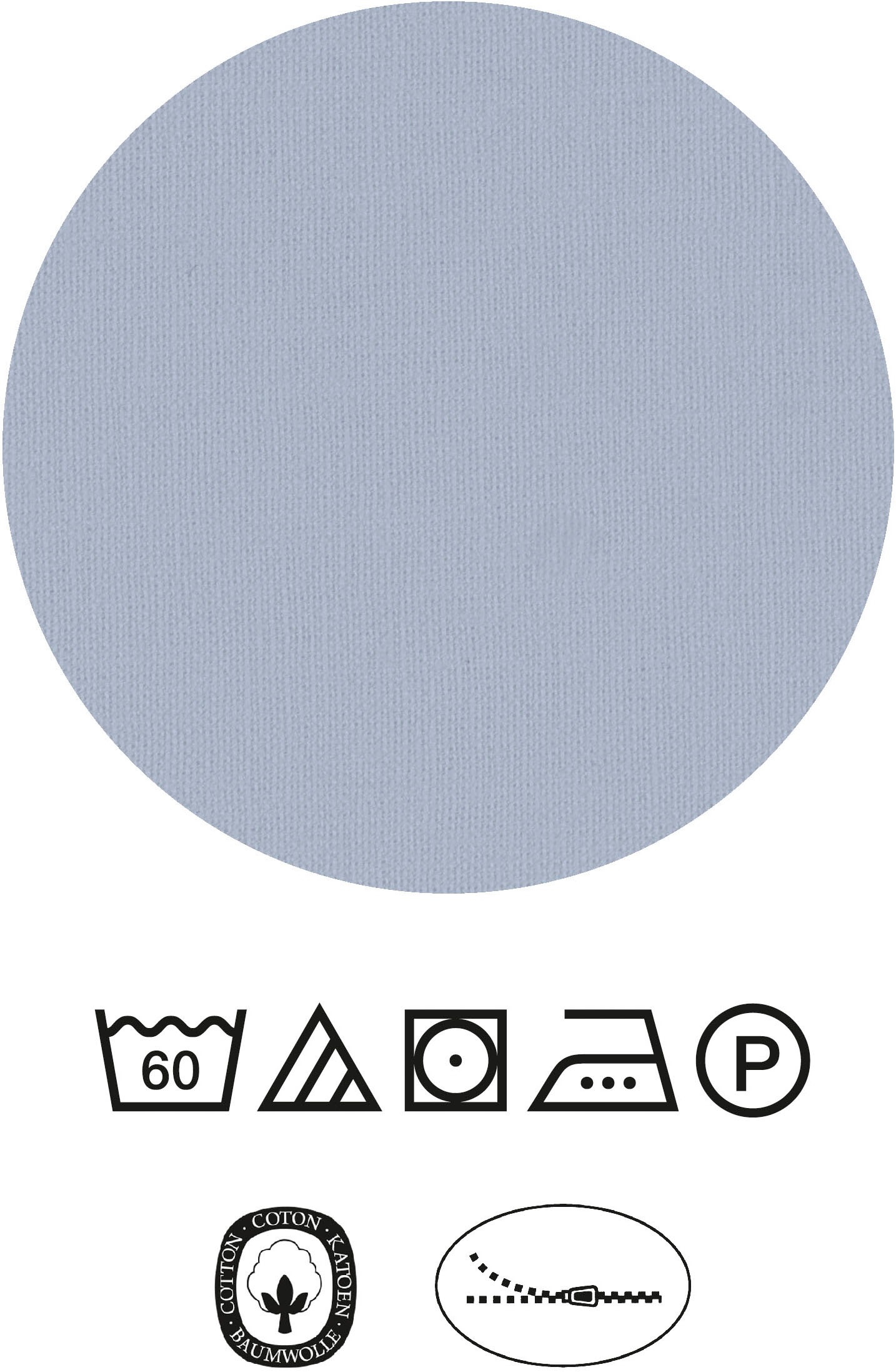 HECHTER PARIS Wendebettwäsche »0041305« 2 Stk. tlg. hautsympathisch, 100% Baumwolle, Reißverschluss, ganzjährig, LOGO