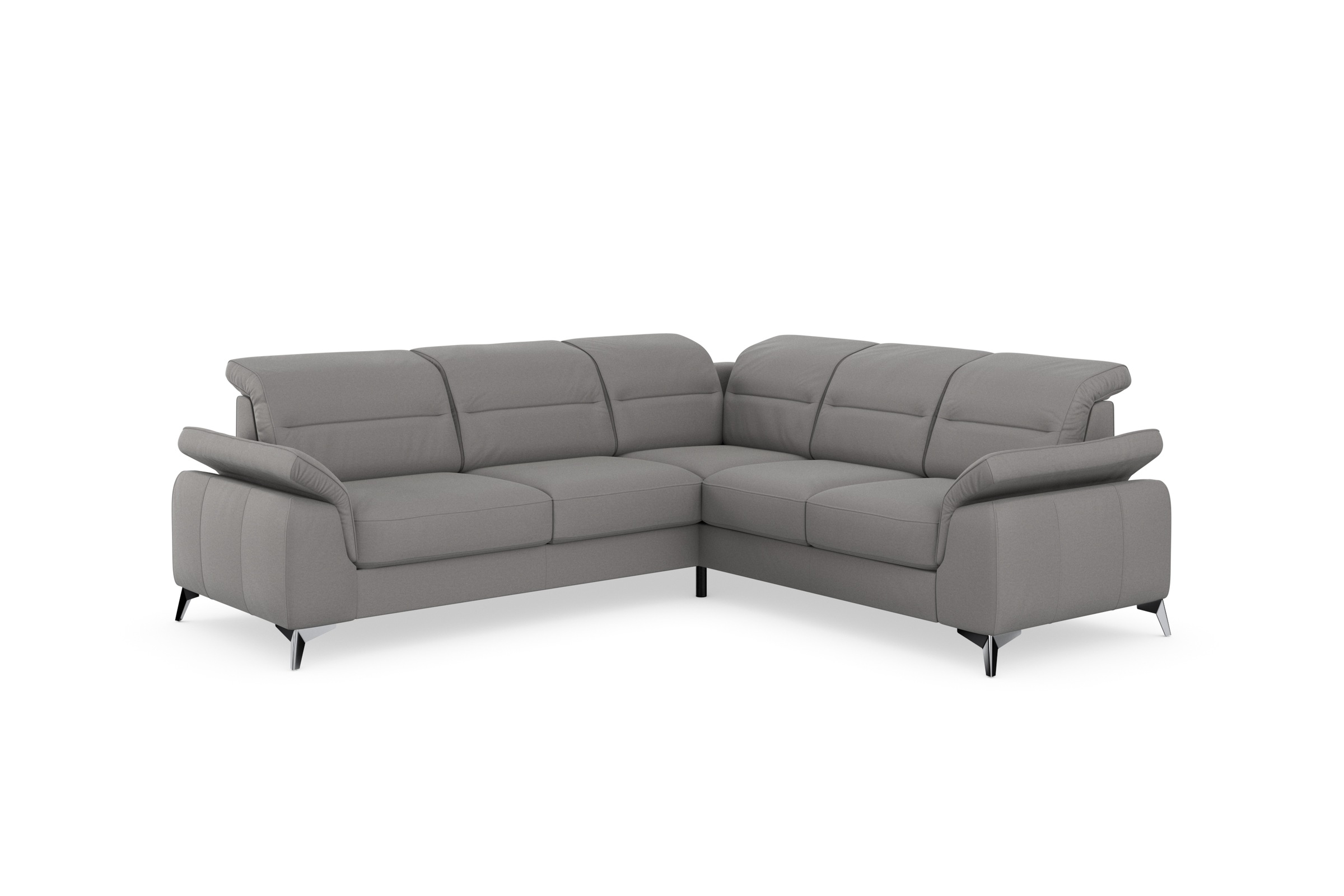 sit&more Ecksofa »Sinatra L-Form«, optional mit Kopfteilverstellung und Armteilfunktion