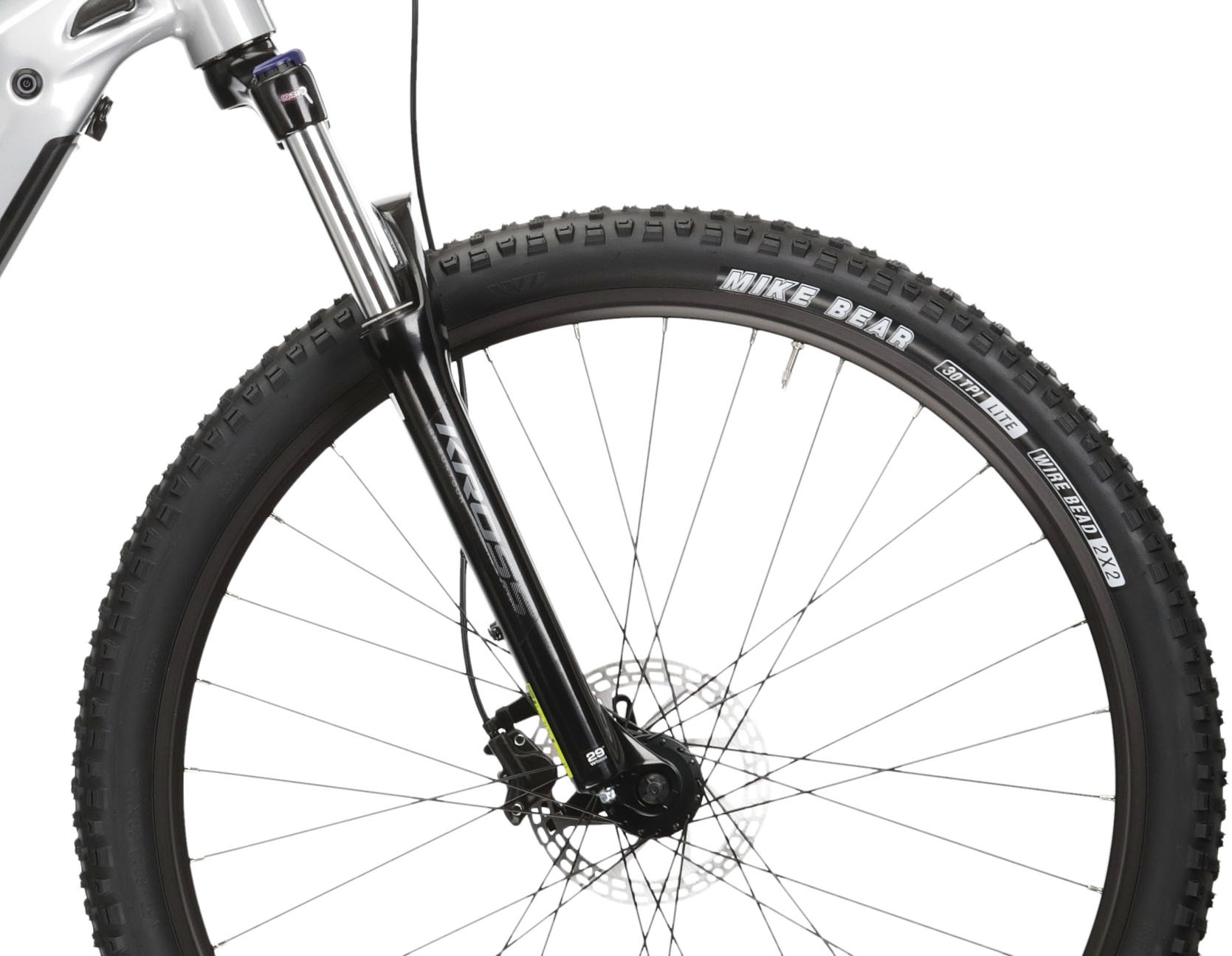 Kross E-Bike »E-MTB Hexagon Boost 3.0 29 Zoll silberfarben«, 8 Gang, microSHIFT, ACOLYTE M5185M, Mittelmotor 250 W