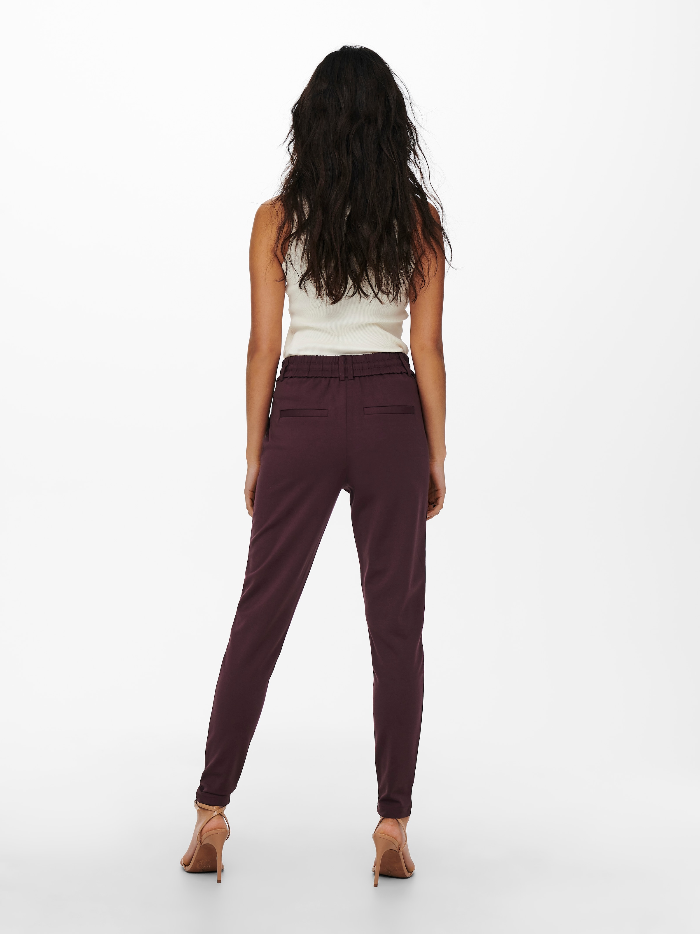 ONLY Jogger Pants »ONLPOPTRASH LIFE EASY COL PANT PNT NOOS«, mit elastischem Bund und Kordelzug
