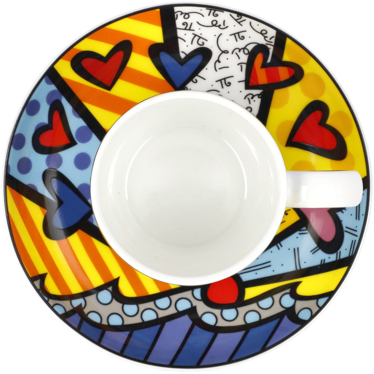Goebel Espressotasse »Britto«, Pop Art, Fine Bone China, Romero Britto - A New Day