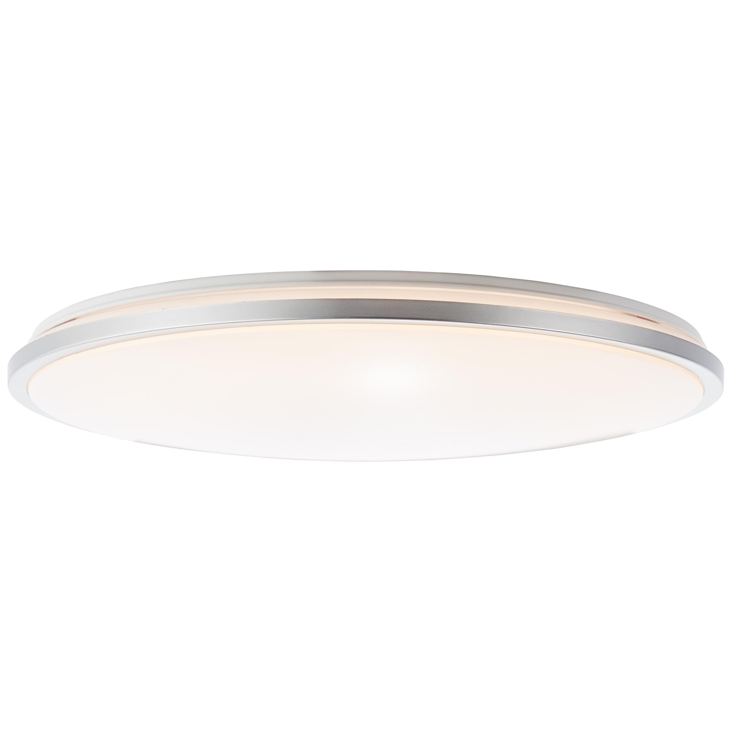 Brilliant Deckenleuchte »Jamil«, 1 flammig, Leuchtmittel LED-Modul | LED fest integriert, LED Wand- und Deckenlampe 48cm weiß/silber