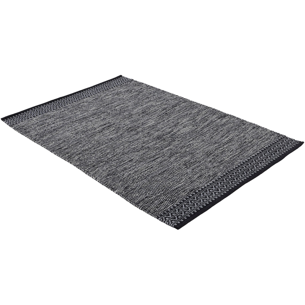 carpetfine Teppich »Kelim Mia«, rechteckig, 6 mm Höhe, Baumwolle Wendeteppich, Wohnzimmer