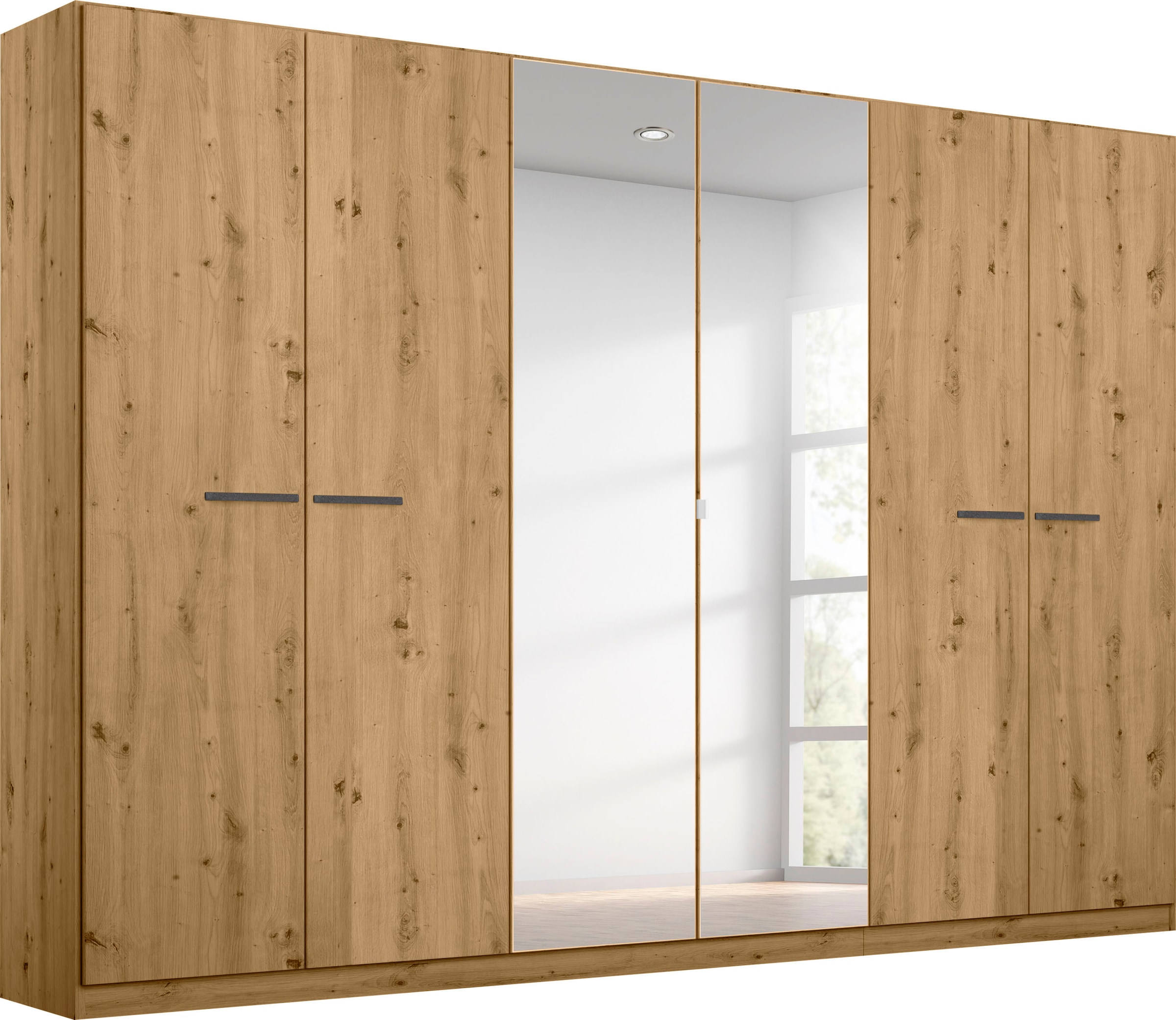 rauch Drehtürenschrank »Kleiderschrank Schrank Garderobe TOPSELLER OTELI inkl. Inneneinteilung«, mit 3 Innenschubladen extra Böden optional mit Spiegel MADE IN GERMANY