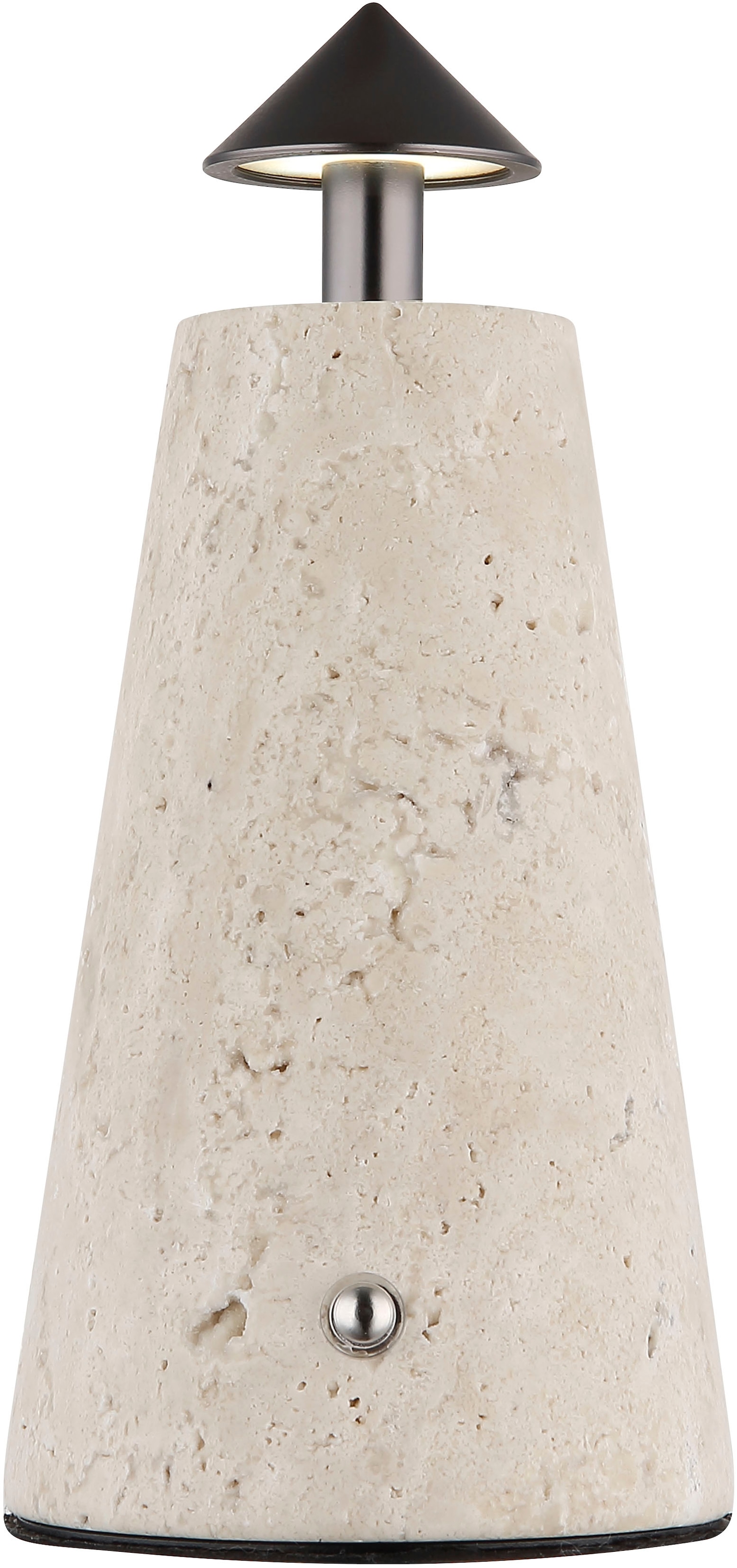 GLOBO LIGHTING Tischleuchte »LIVA« LED-Modul 1 Stk. warmweiß - kaltweiß Tischlampe Nachttischlampe Deko-Tischleuchte Schlafzimmer