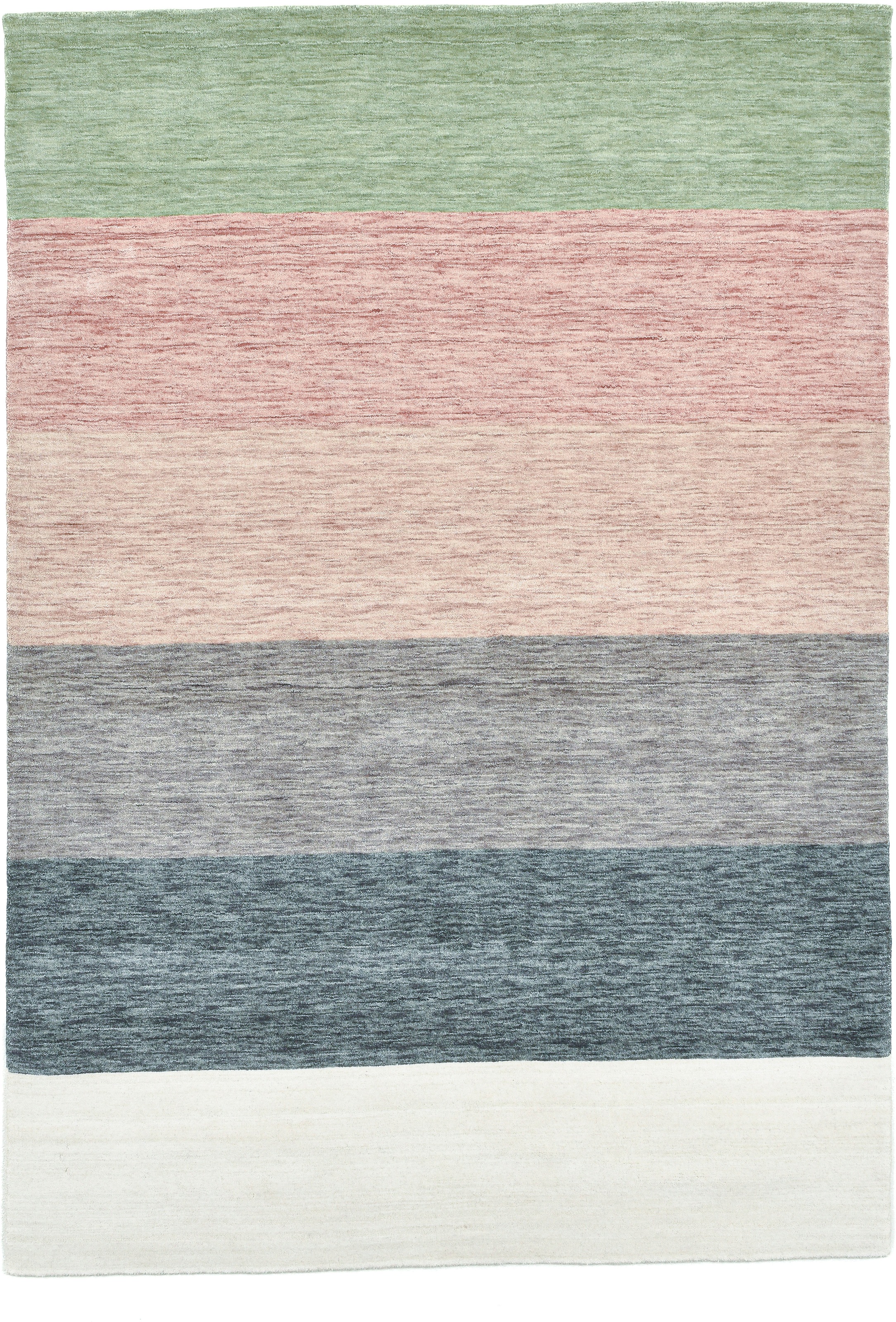 OTTO home Wollteppich »Angern« rechteckig 13 mm Höhe Handweb Teppich, gestr günstig online kaufen