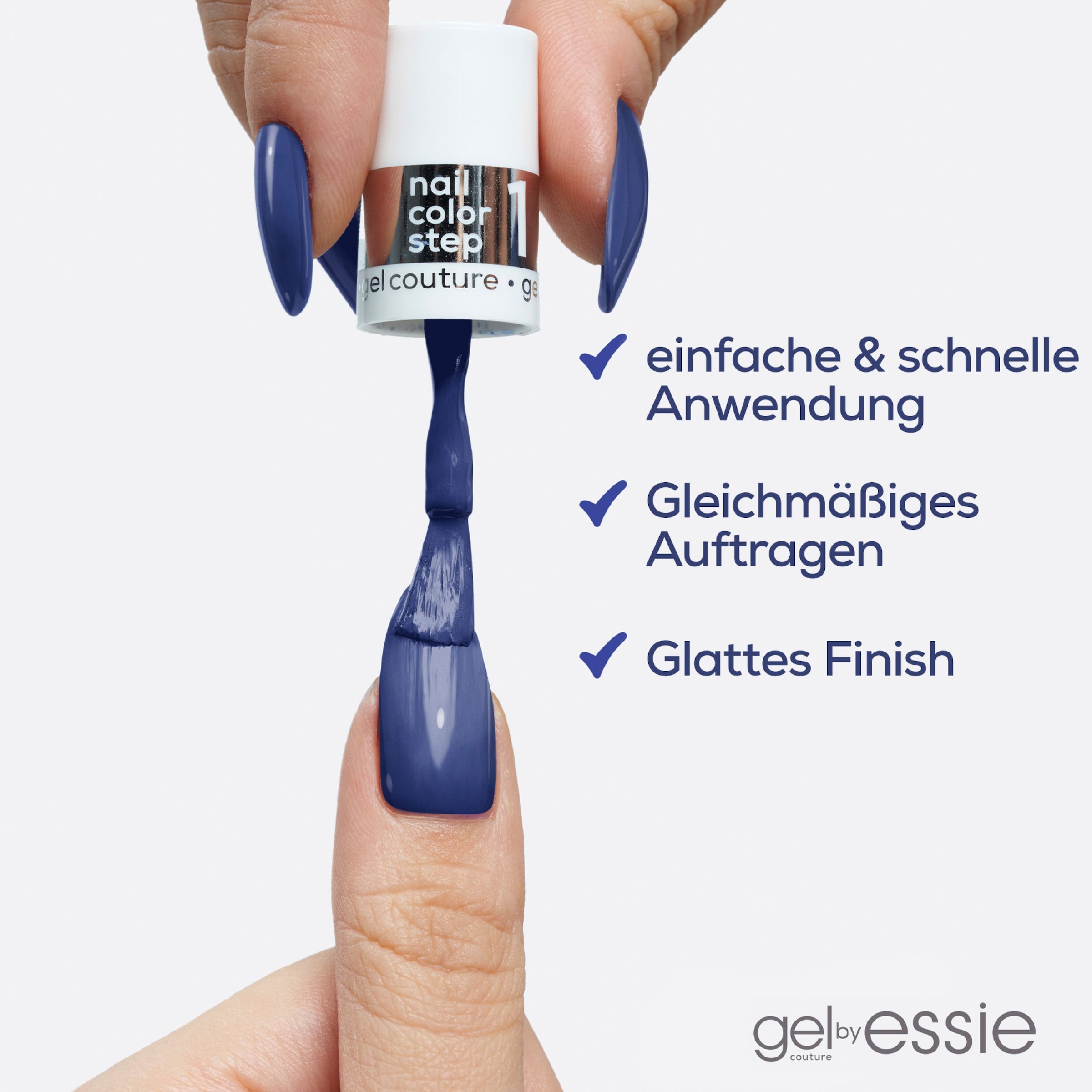 essie Nagellack-Set »Essie Nagellack Gel Couture Set«, (2 tlg.), mit natürlichen Inhaltsstoffen