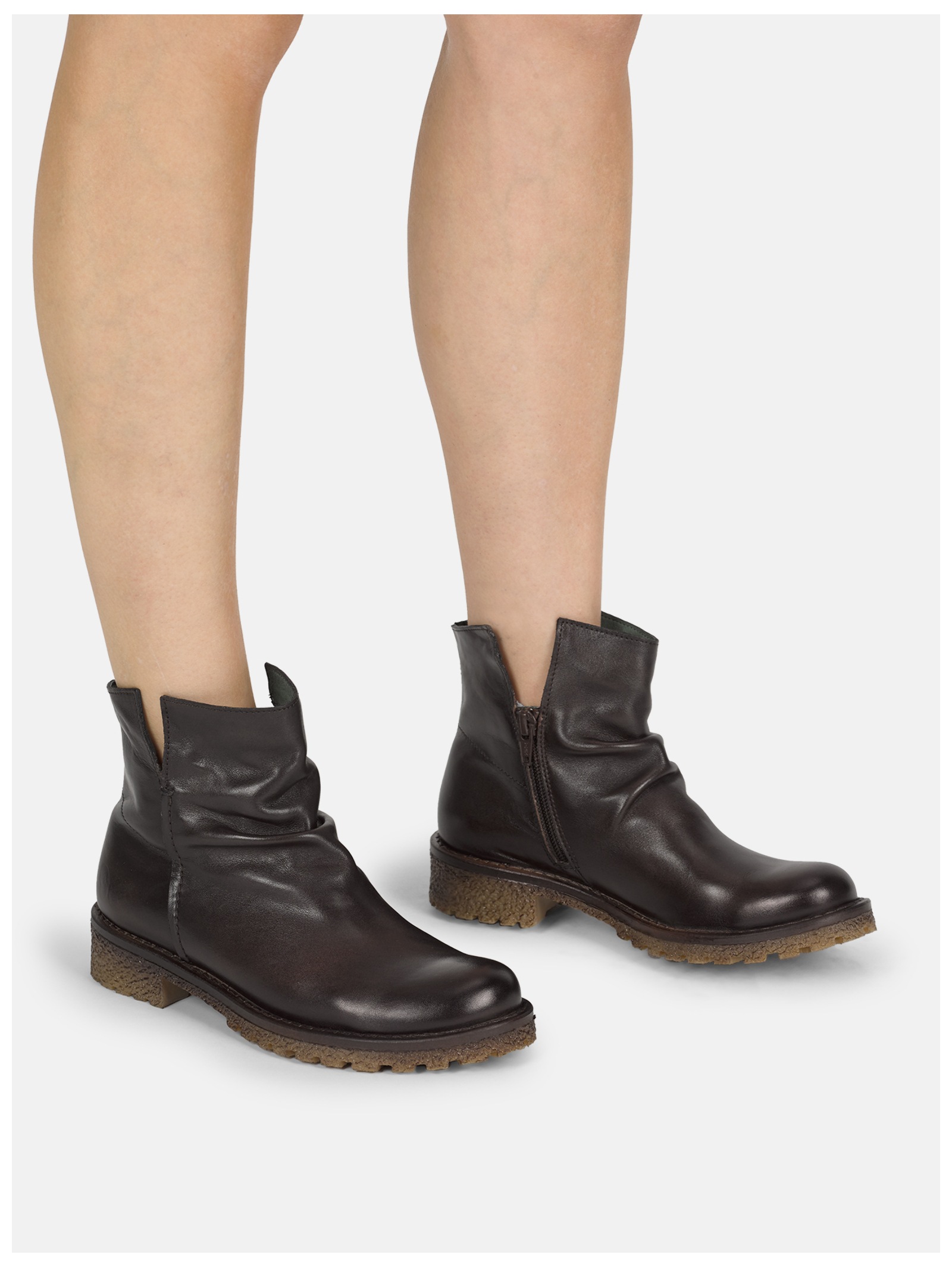 Felmini Bikerboots »Felmini Stiefelette Leder«