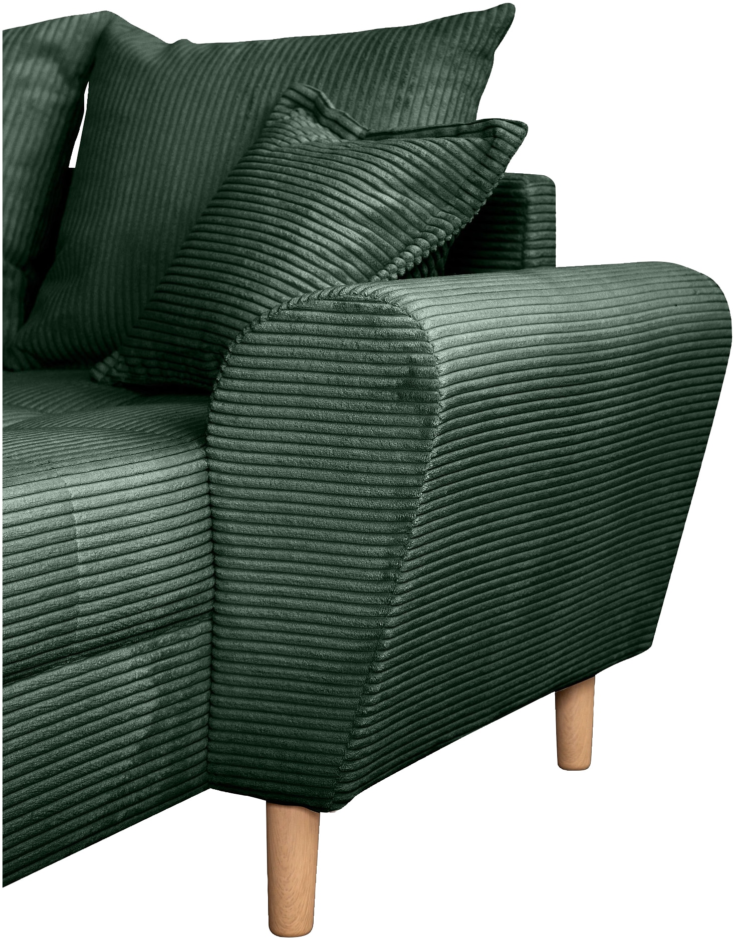 COLLECTION AB Wohnlandschaft »Raisa U-Form«, mit Federkern, Kissen und Steppung im Sitzbereich