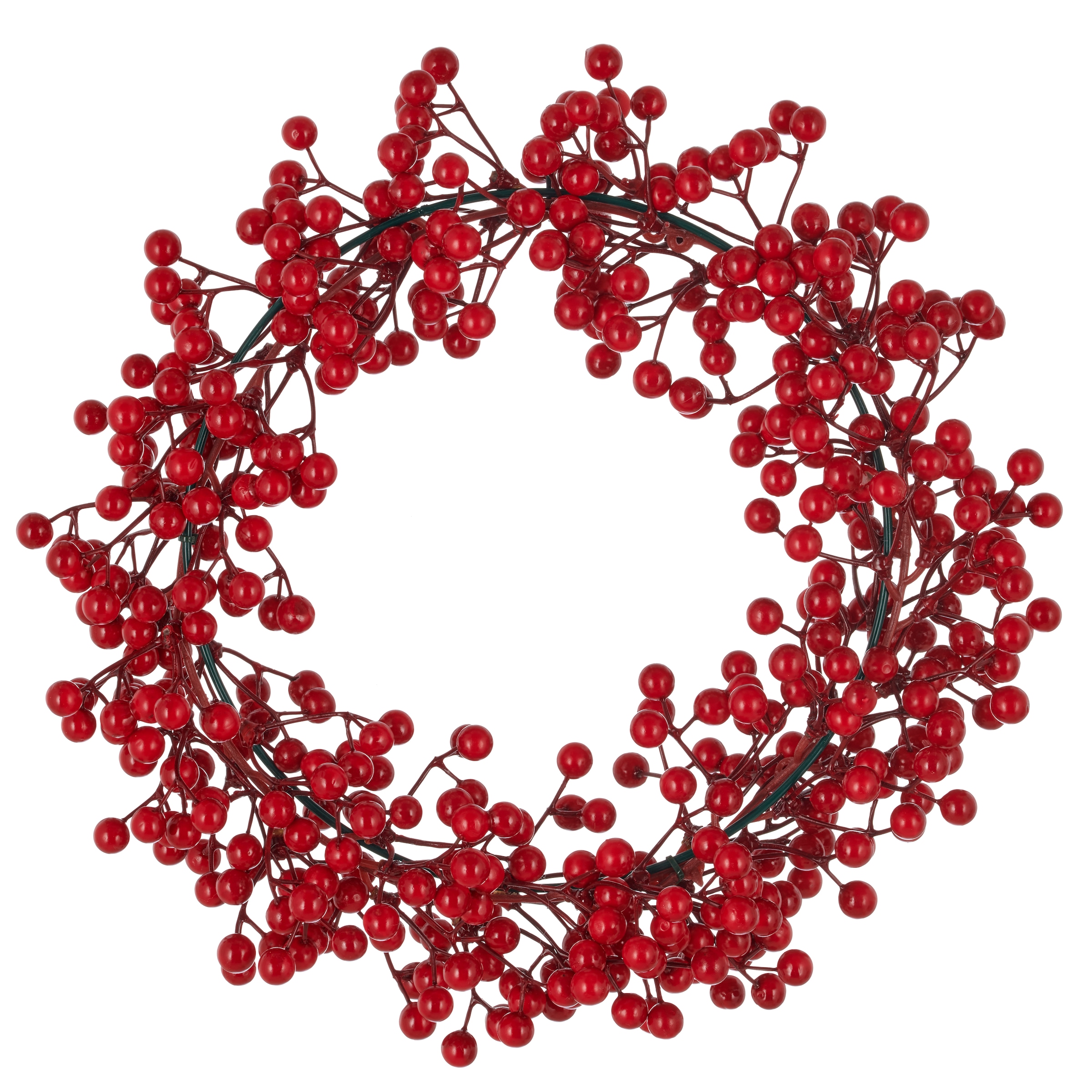 Creativ green Kunstkranz »Beerenkranz« mit biegsamen Beerenzweigen günstig online kaufen