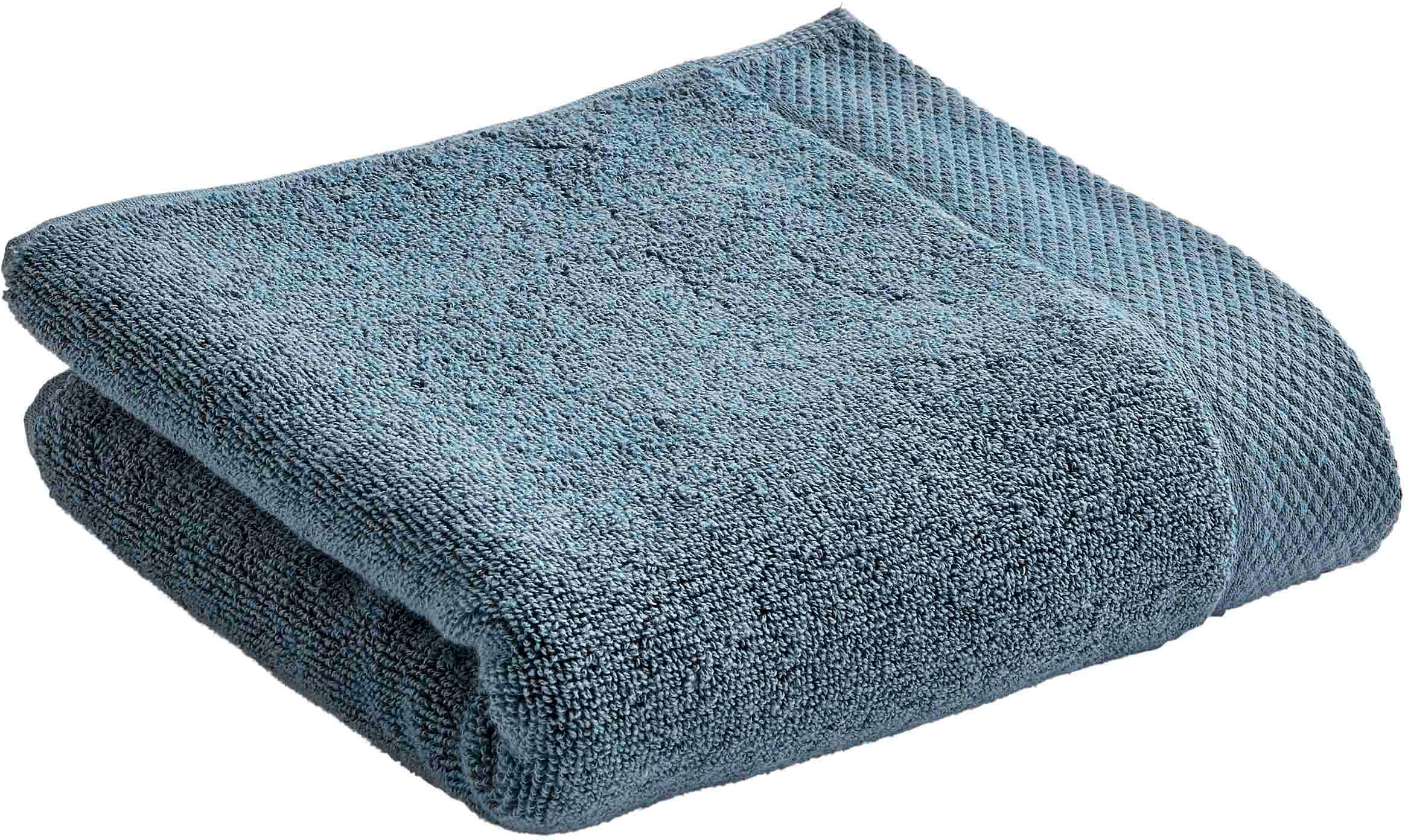Gaestehandtuecher »LUXE« Luxus Gästetücher in Premium Qualität mit 730g/m², 40x76cm, 6er Set blau Walkfrottier, Obermaterial: 100% Baumwolle B/L: 