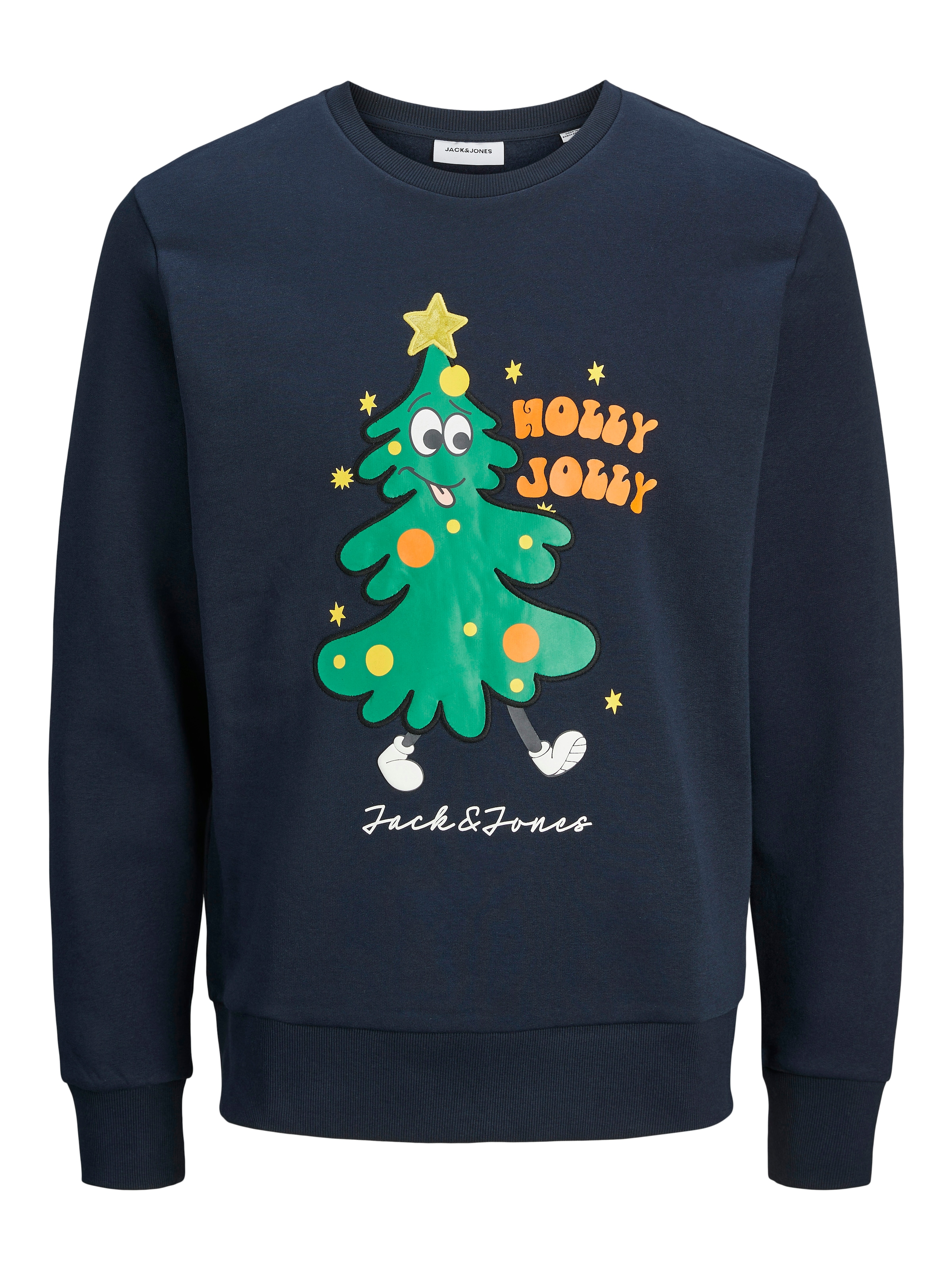 Jack & Jones Junior Sweatshirt »JJXMAS JOLLY SWEAT CREW NECK JNR«, mit Weihnachtsmotiven