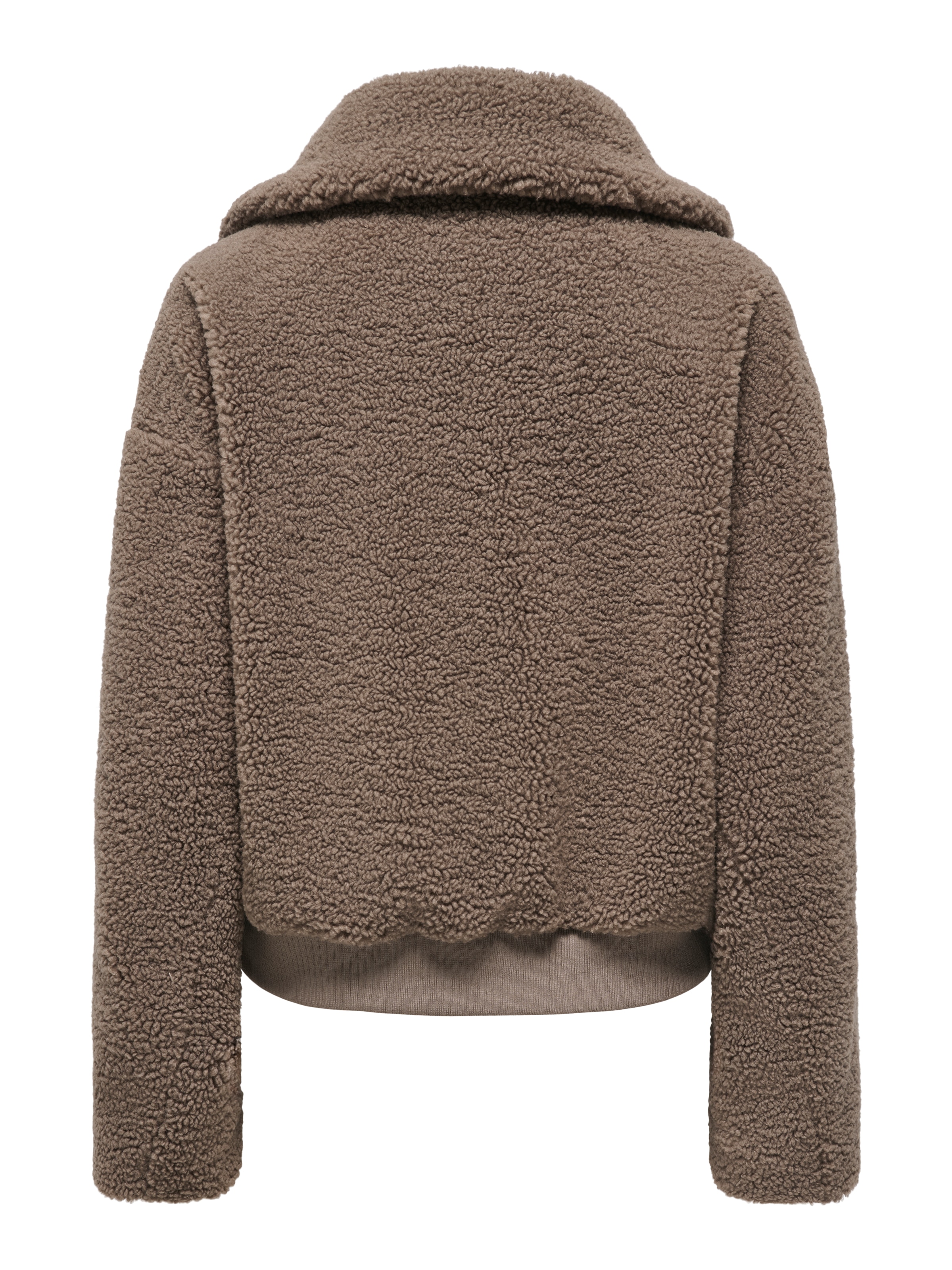 ONLY Plüschjacke »ONLADELE TEDDY BOMBER JACKET OTW« Kunstfaser, Teddyplüsch-Qualität