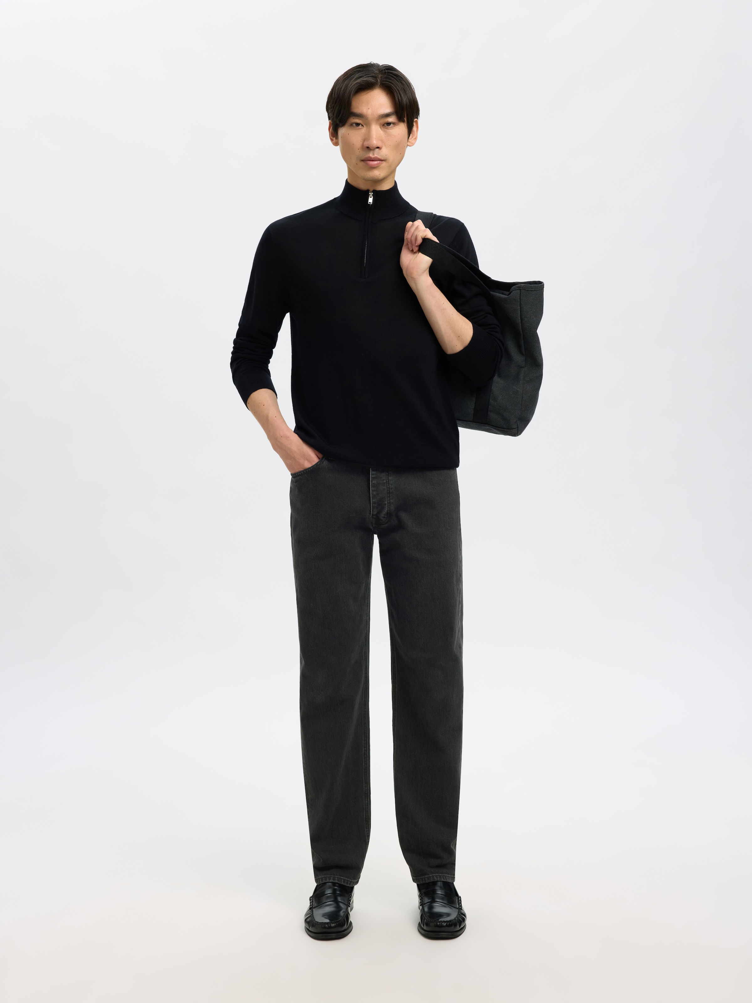 SELECTED HOMME Straight-Jeans »SLH196-STRAIGHT BEN KORI JEANS NOOS«