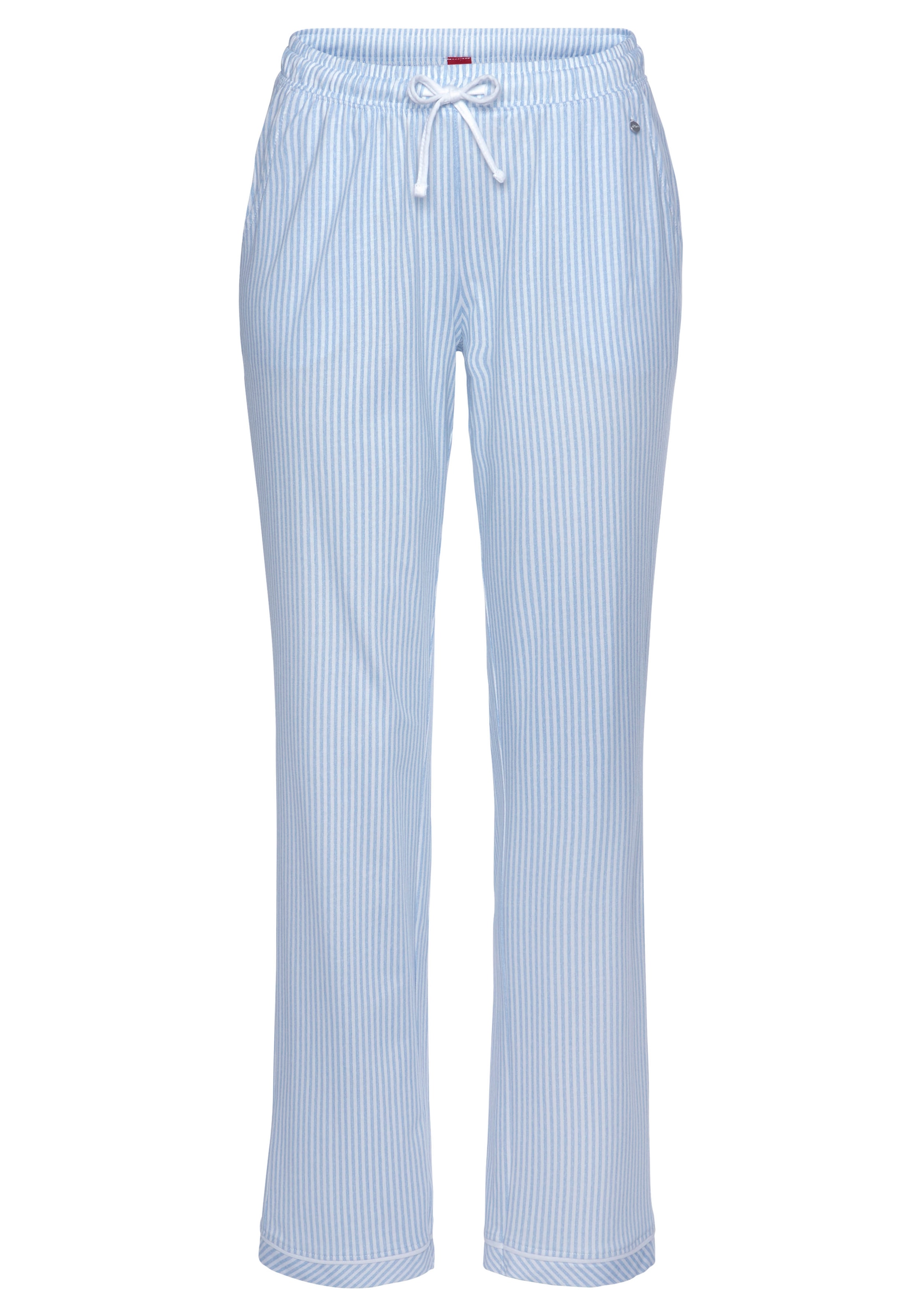 s.Oliver Pyjamahose  mit seitlichen Eingrifftaschen