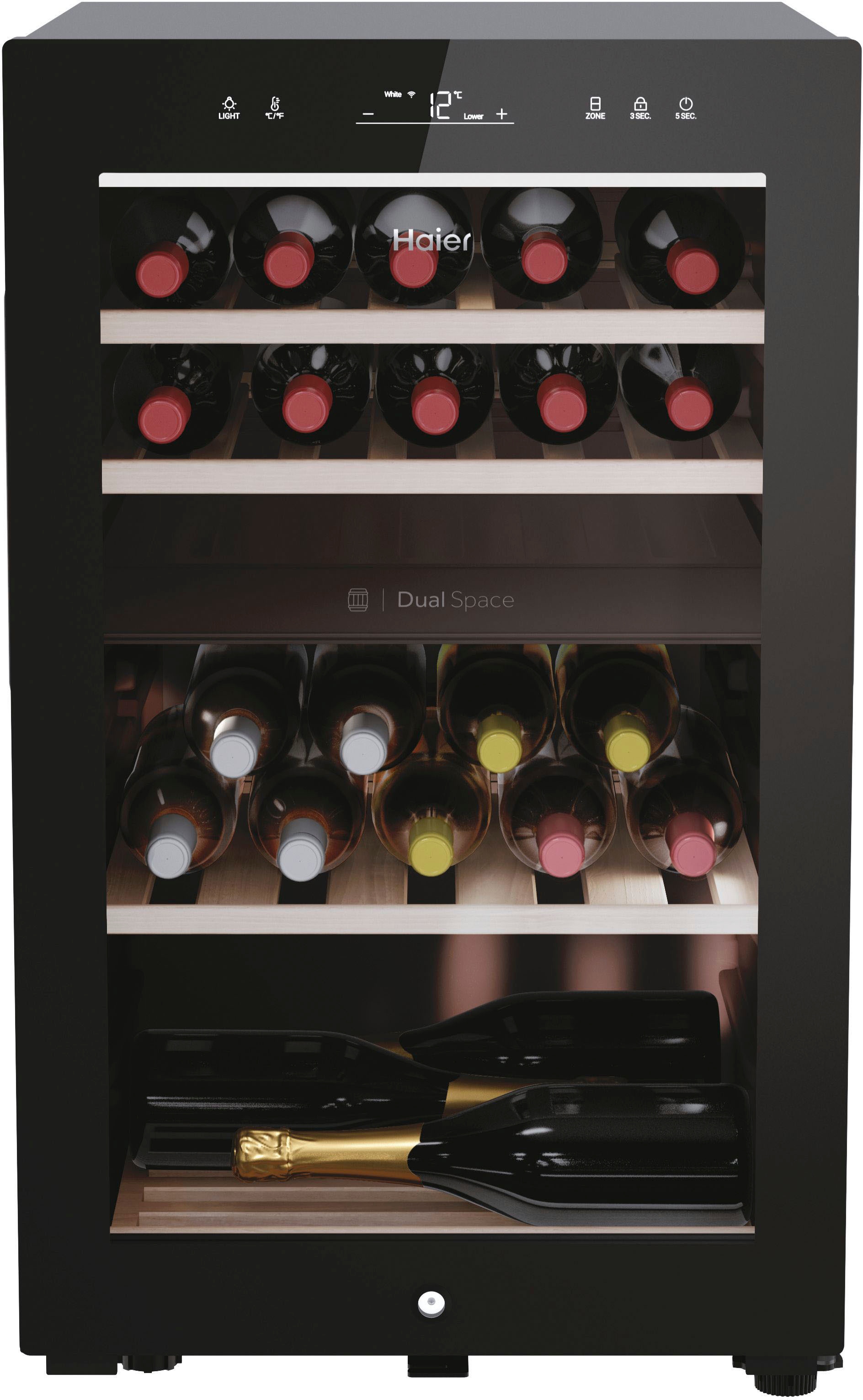 Haier Weinkühlschrank »HWS42GDAU1«, für 42 Standardflaschen á 075l