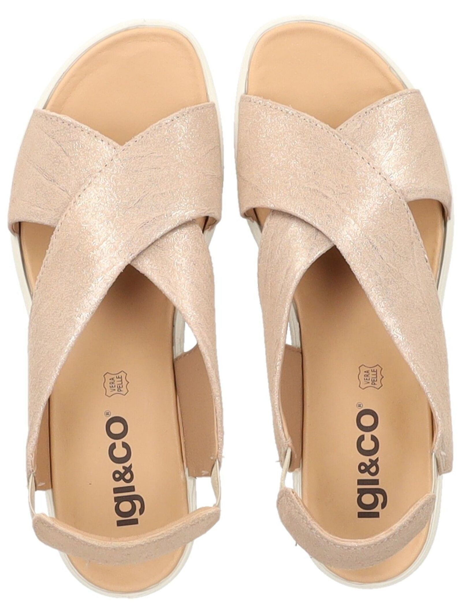 IGI & CO Keilsandalette »IGI & CO Sandalen Leder«