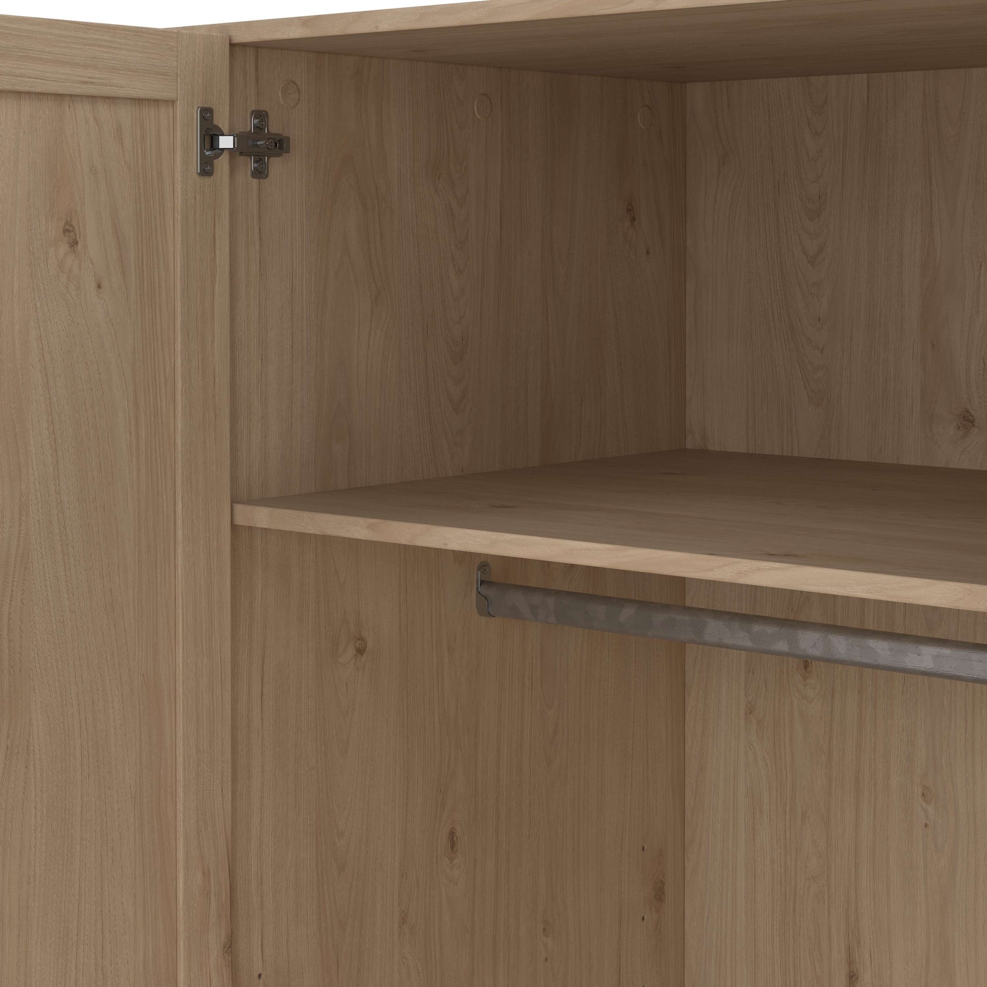 Home affaire Kleiderschrank »Billund Aufbewahrung Kasten Schrank Stauraum«, mit Rahmentüren, Einlegeböden, 1 Kleiderstange, B: 147 oder 195 cm